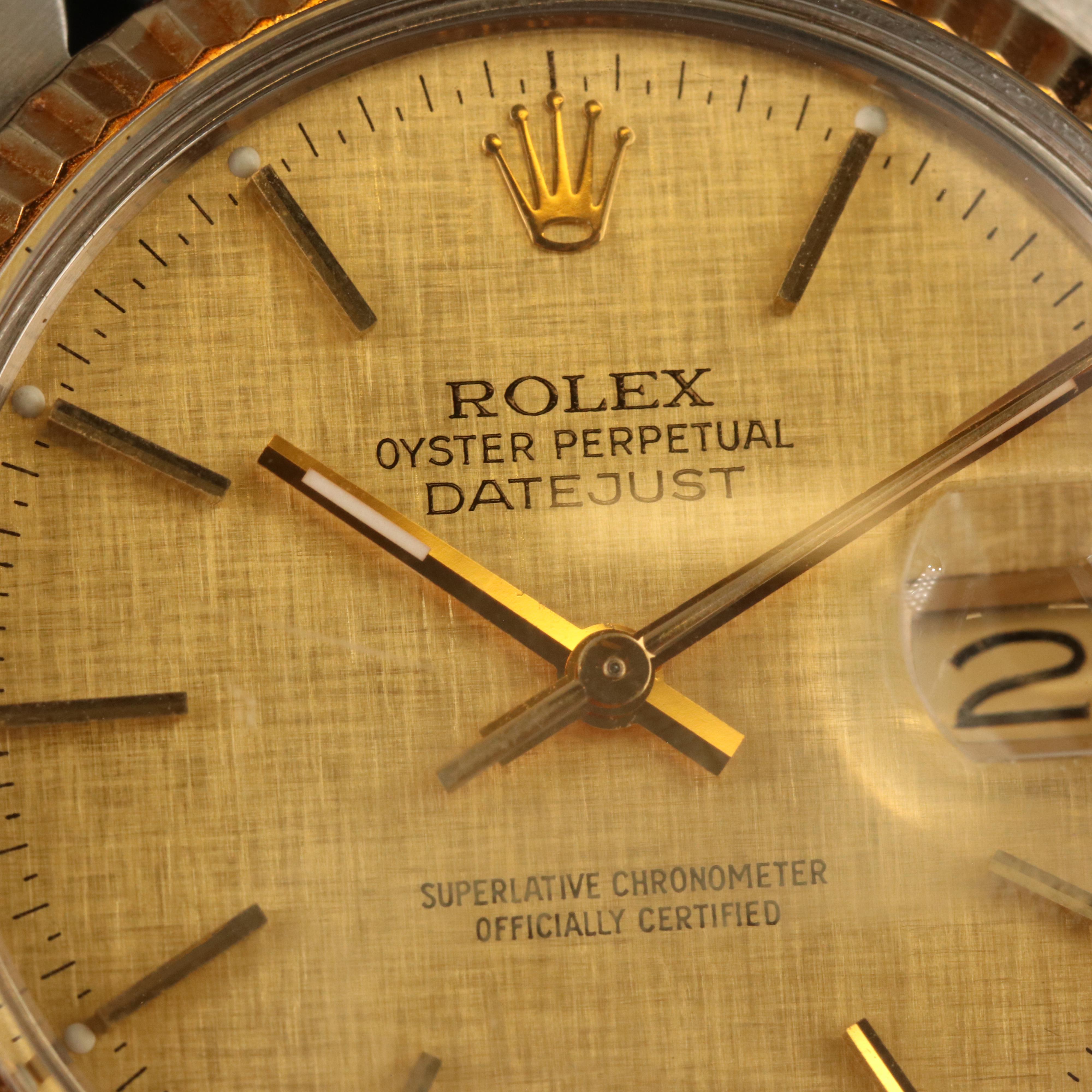 1978-1979 Rolex Oyster Perpetual Datejust Watch