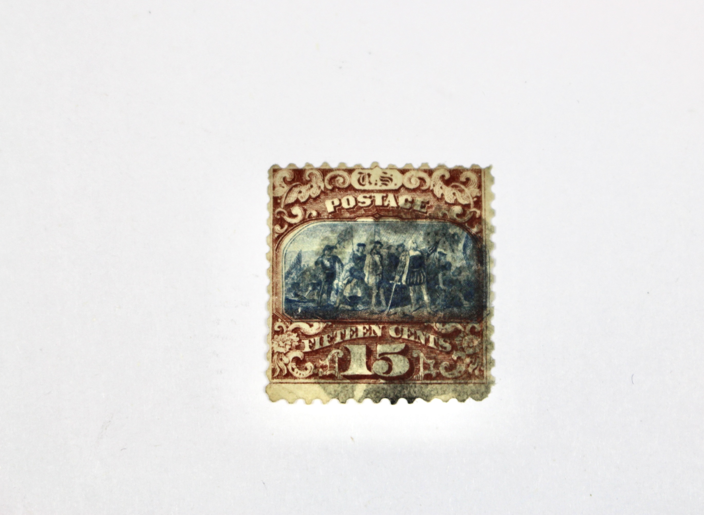 Seven 1869 Pictorial Postage Stamps