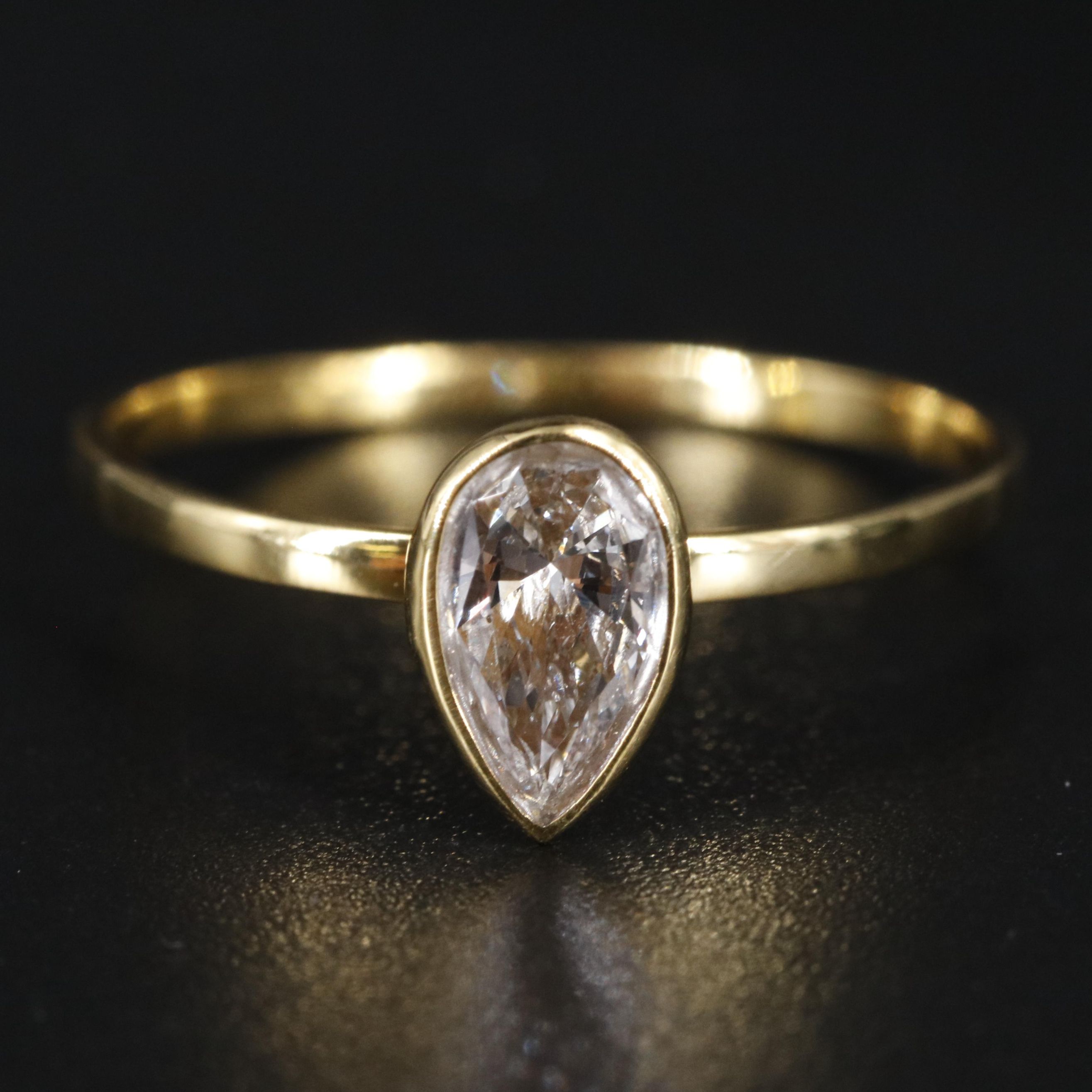 14K Lab Grown Diamond Ring