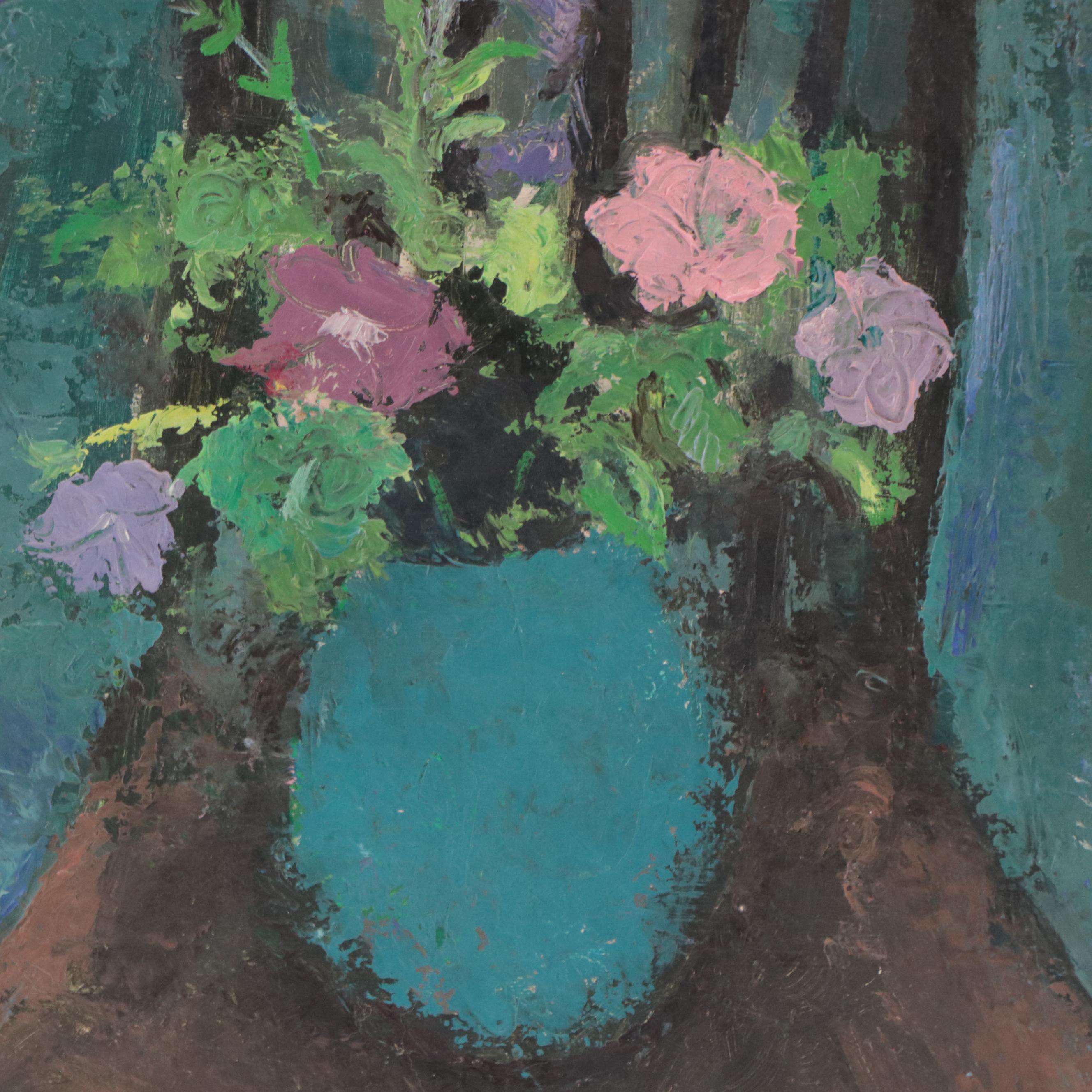 Dorothy Lake Gregory Still Life Oil Painting "Small Bouquet"