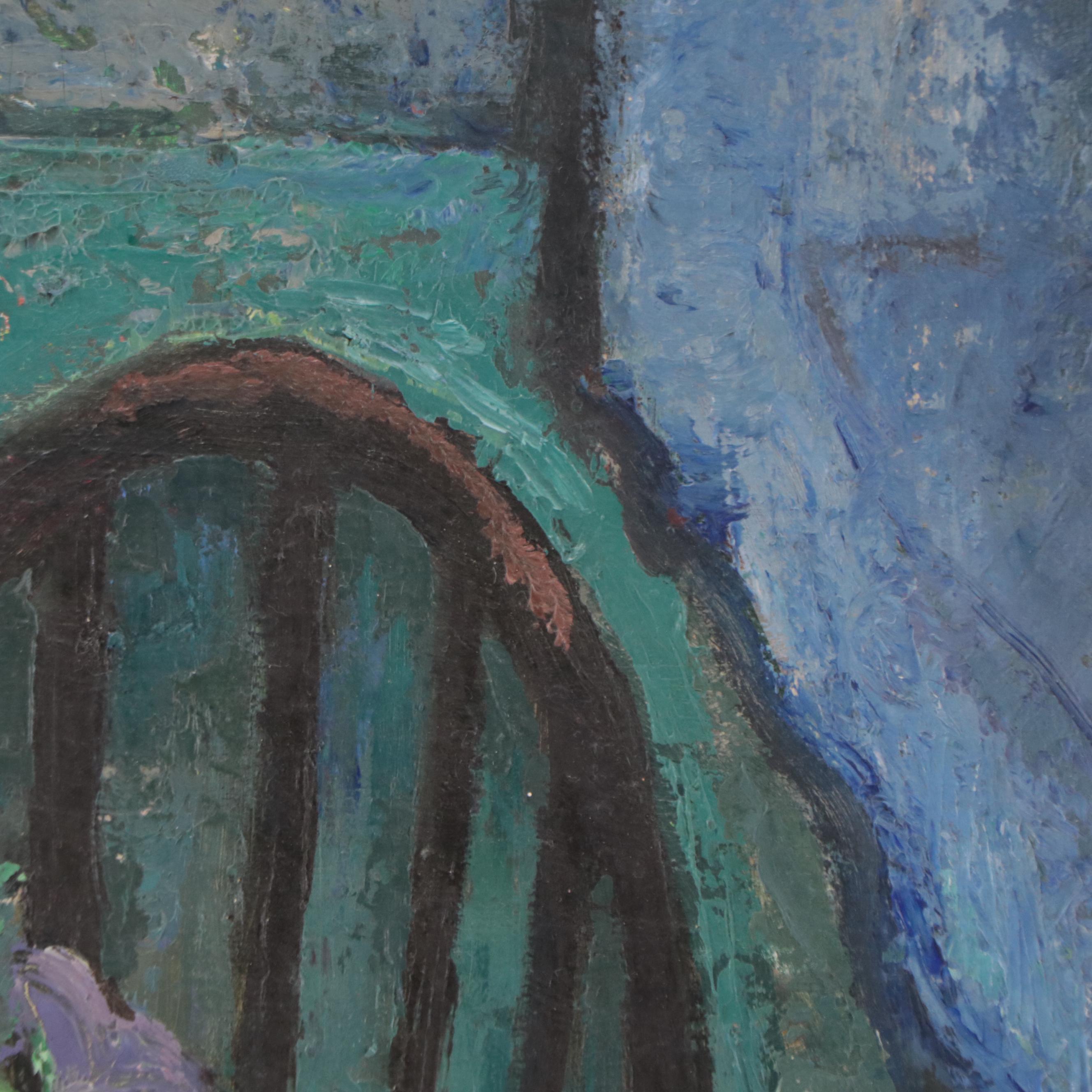 Dorothy Lake Gregory Still Life Oil Painting "Small Bouquet"