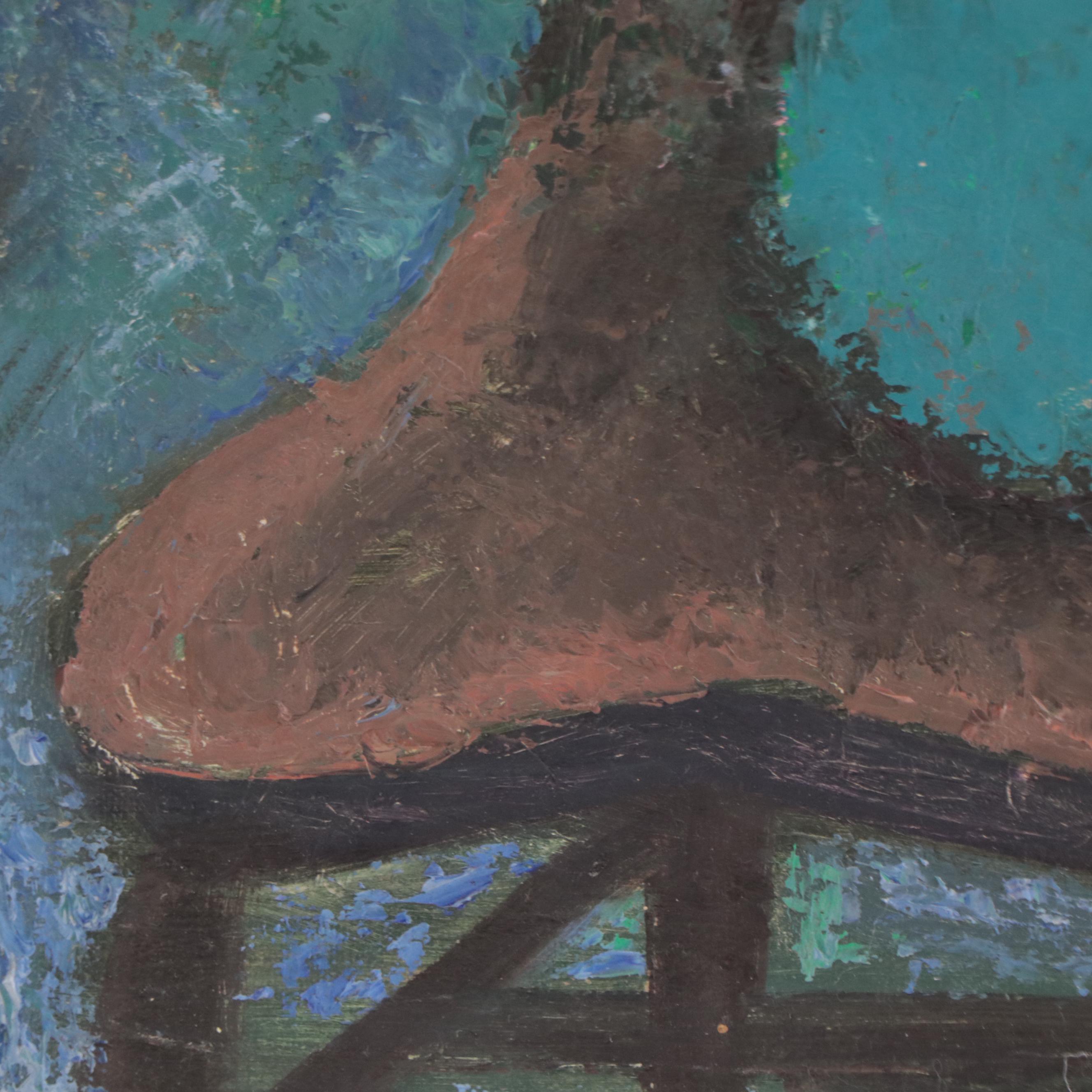 Dorothy Lake Gregory Still Life Oil Painting "Small Bouquet"