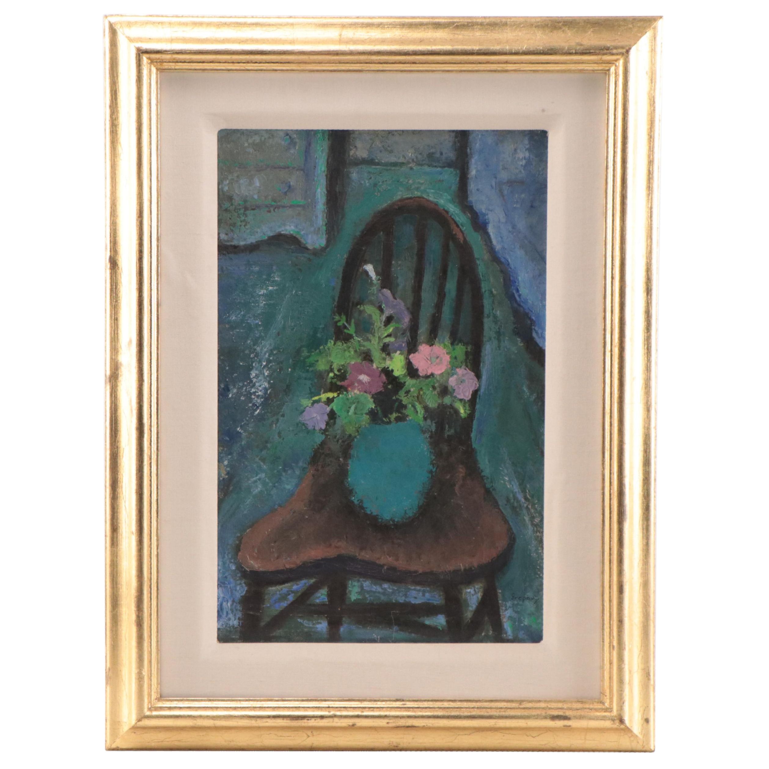Dorothy Lake Gregory Still Life Oil Painting "Small Bouquet"