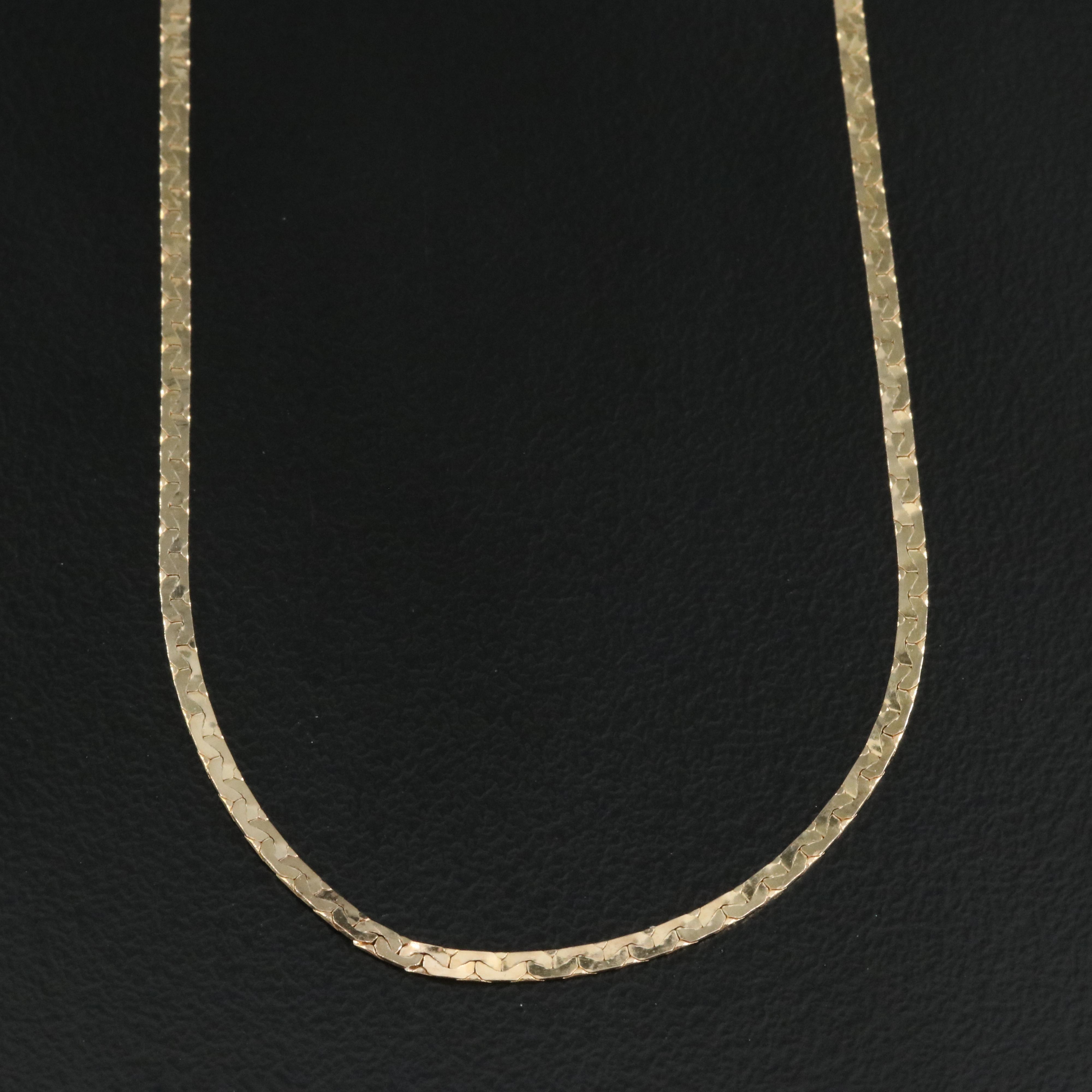 14K C-Link Necklace