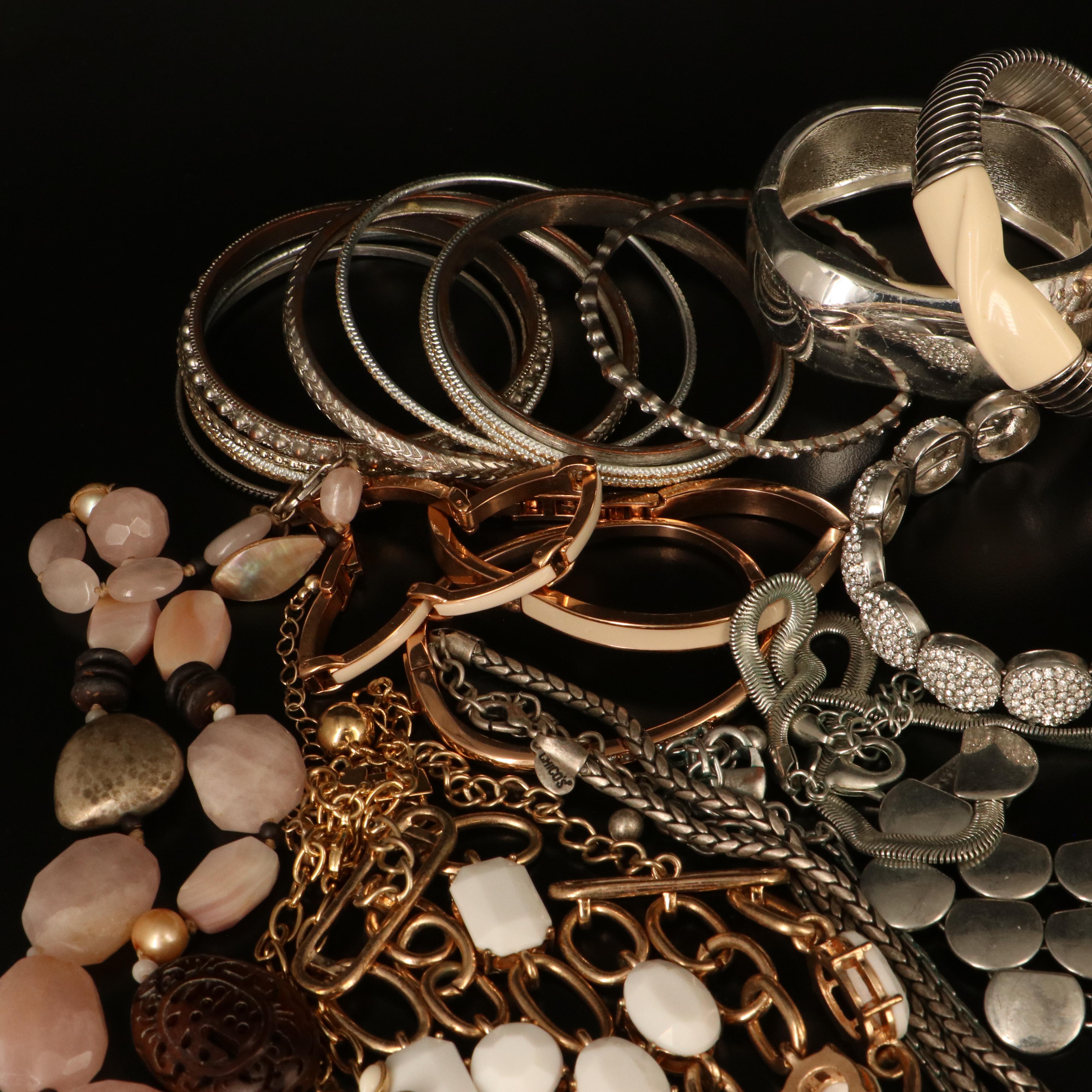 Silpada, White House Black Market, Kate Spade and Sterling Jewelry Selection