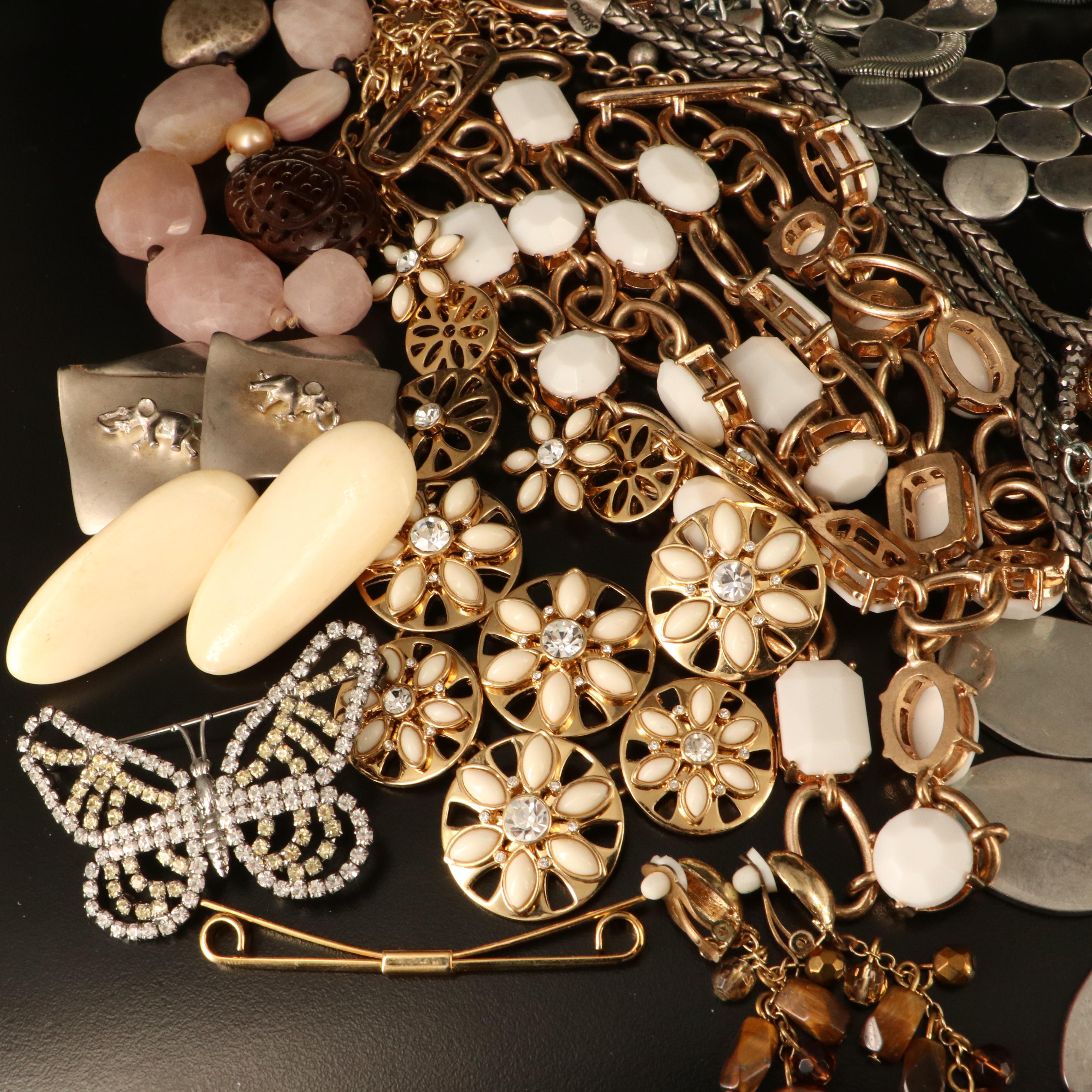 Silpada, White House Black Market, Kate Spade and Sterling Jewelry Selection