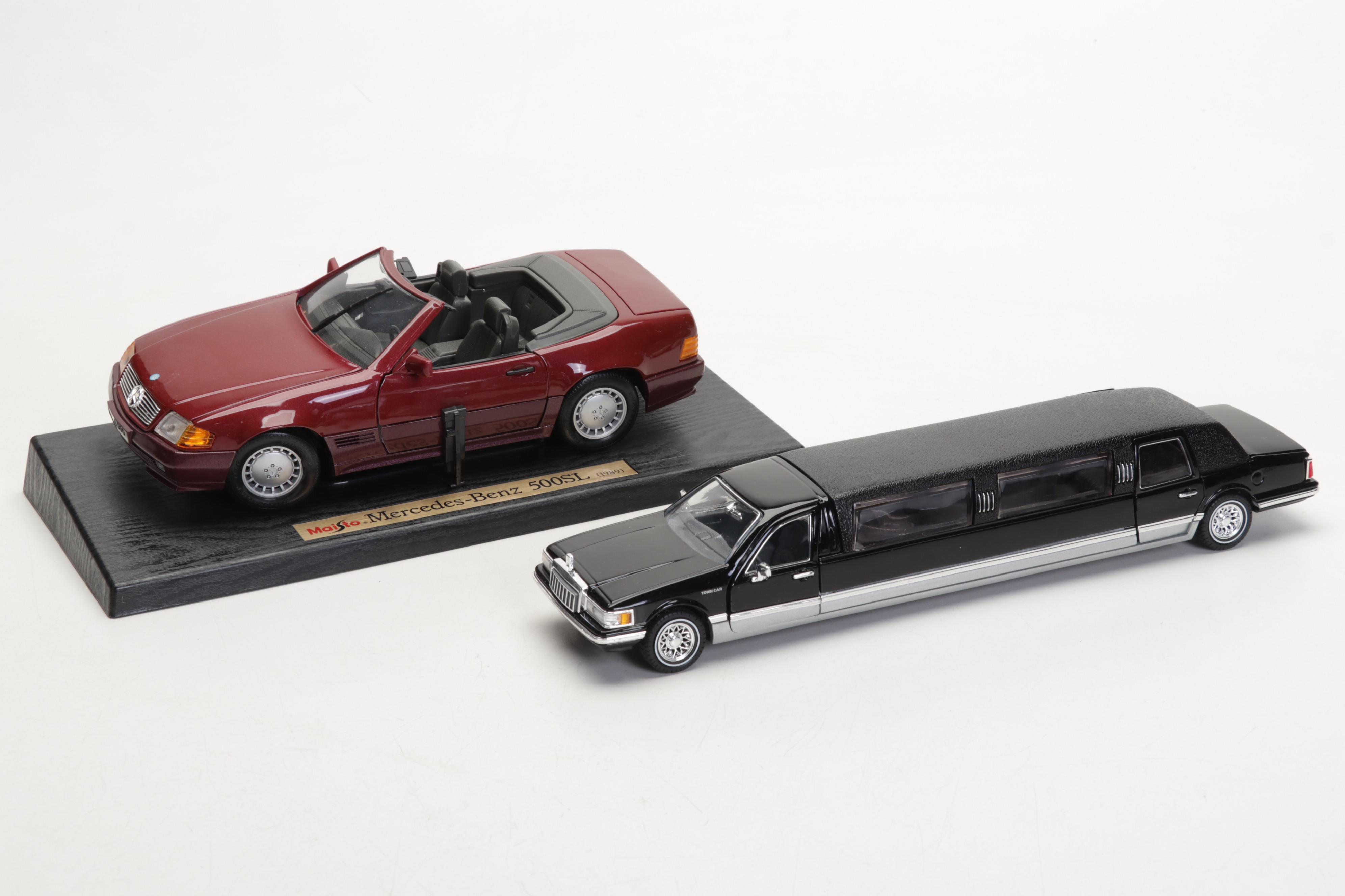 Ford Thunderbird, Audi TT Roadster and Other Diecast Cars