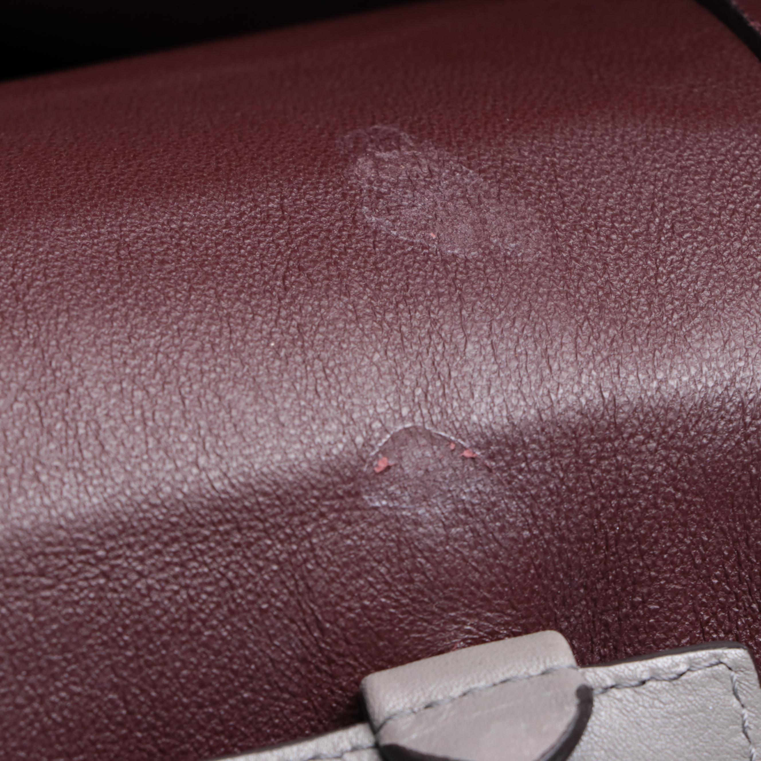 Céline Phantom Cabas Medium Tote Bag in Croc-Embossed Nubuck and Leather