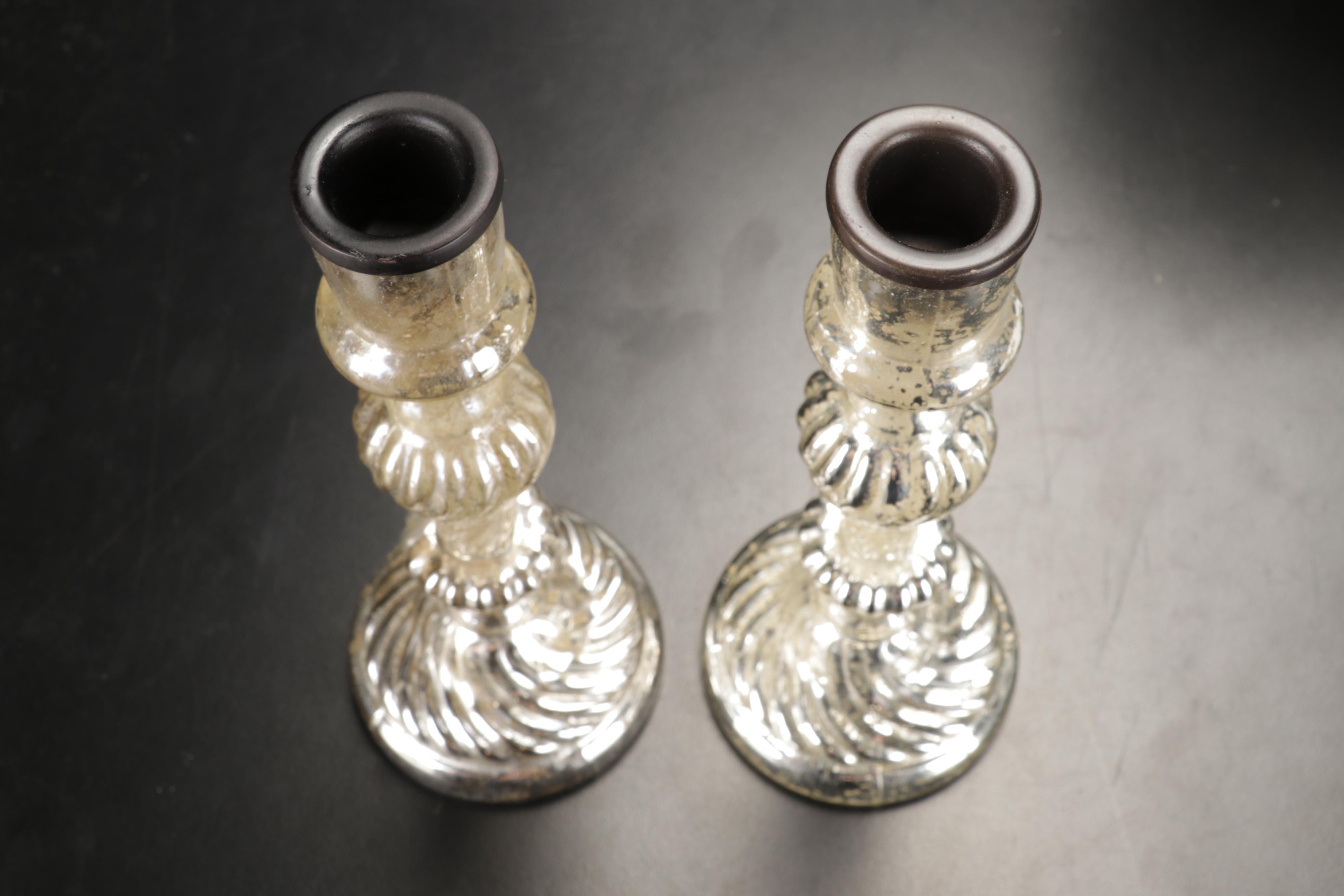 Mikasa "Misty" Dishes with Durchin Weighted Sterling Shakers and Other Tableware