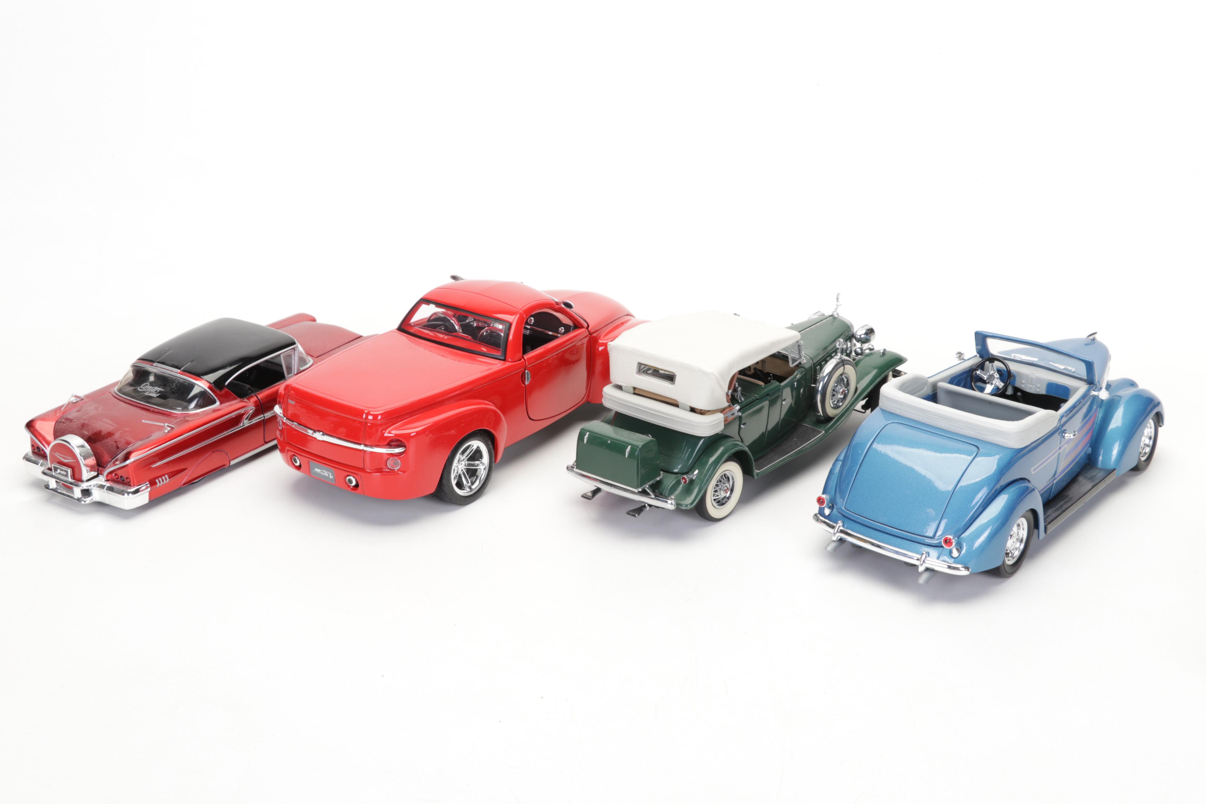 Danbury Mint, Road Legends and More Diecast Metal Classic Cars