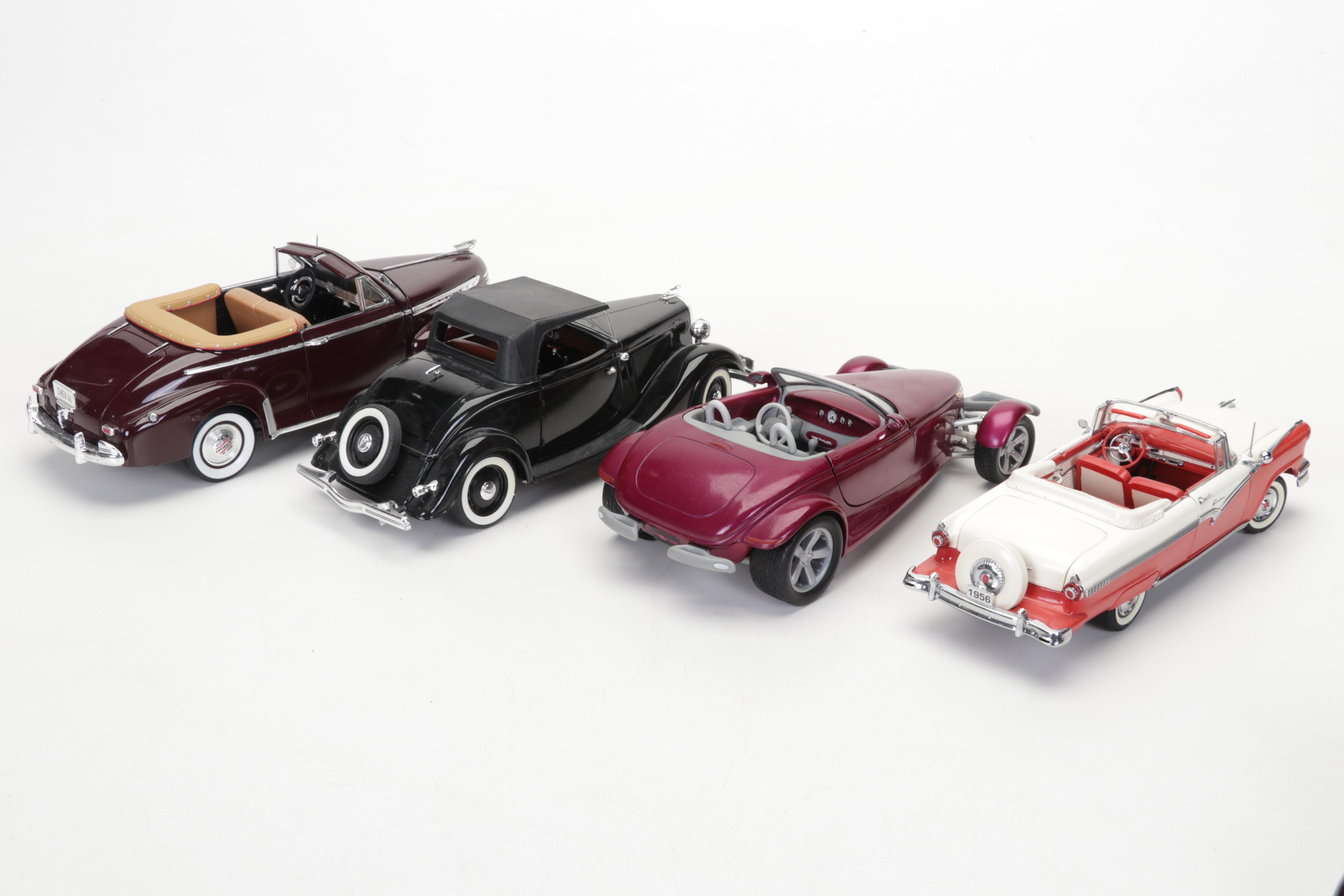 Danbury Mint, Road Legends and More Diecast Metal Classic Cars