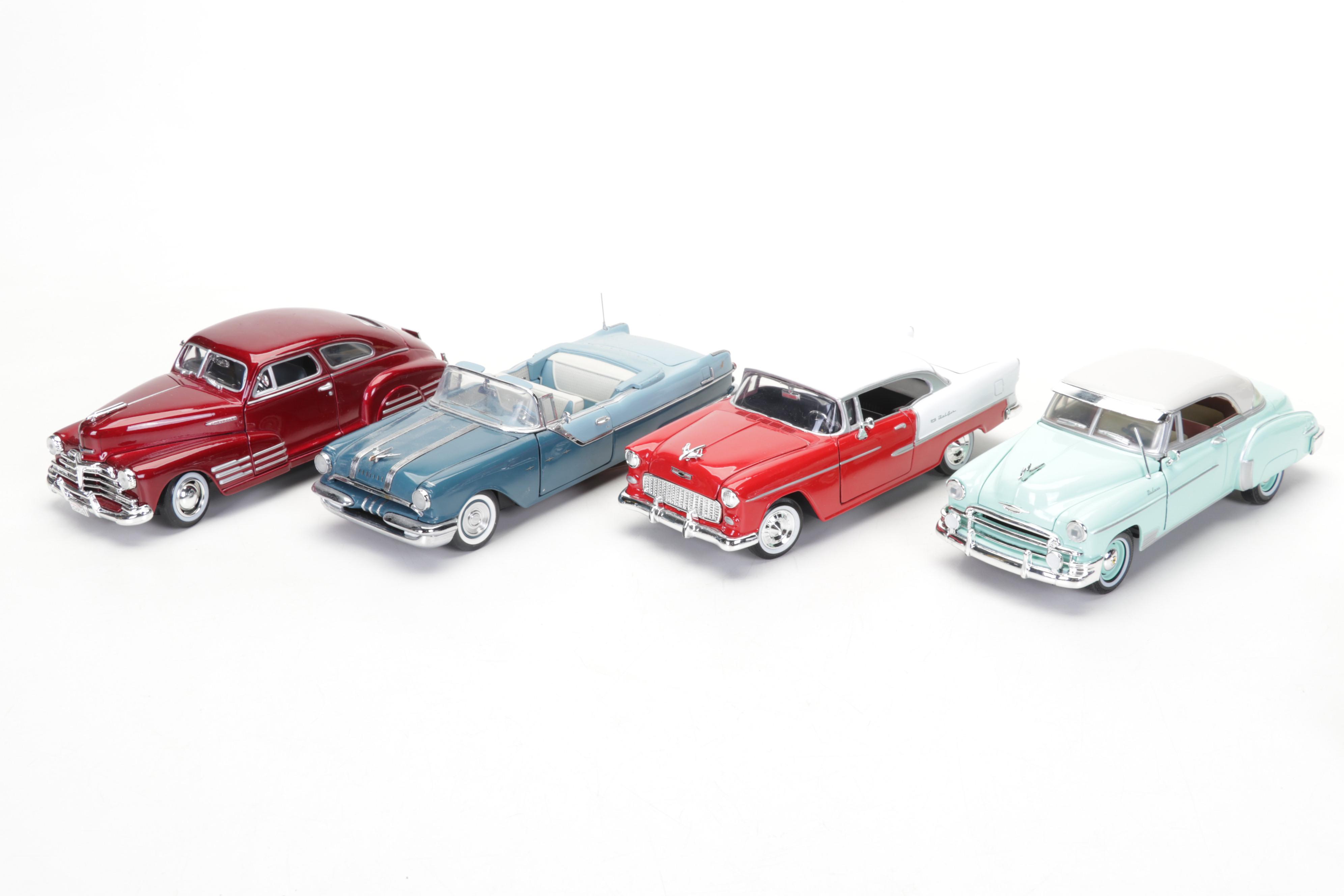 Danbury Mint, Road Legends and More Diecast Metal Classic Cars