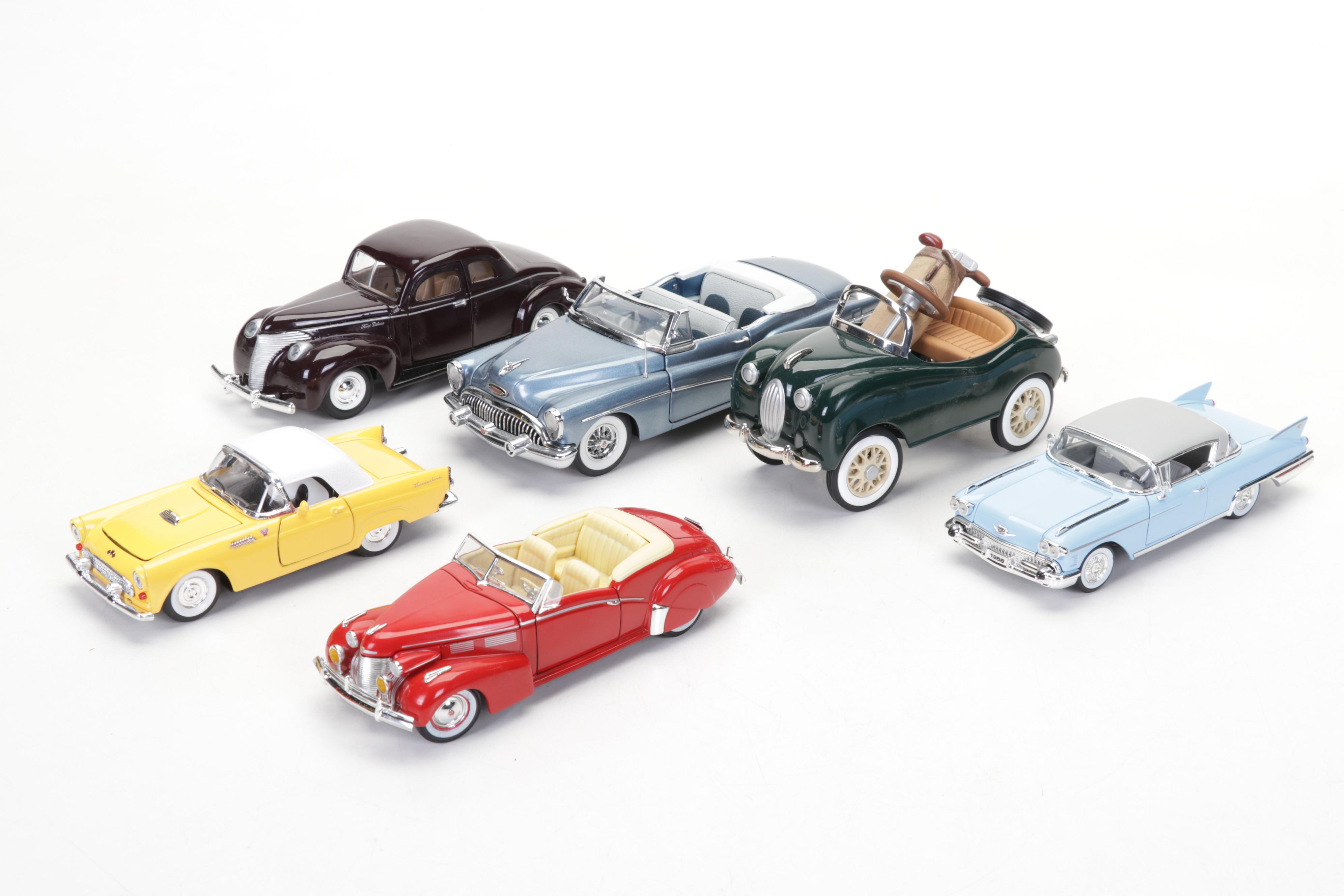 Danbury Mint, Road Legends and More Diecast Metal Classic Cars