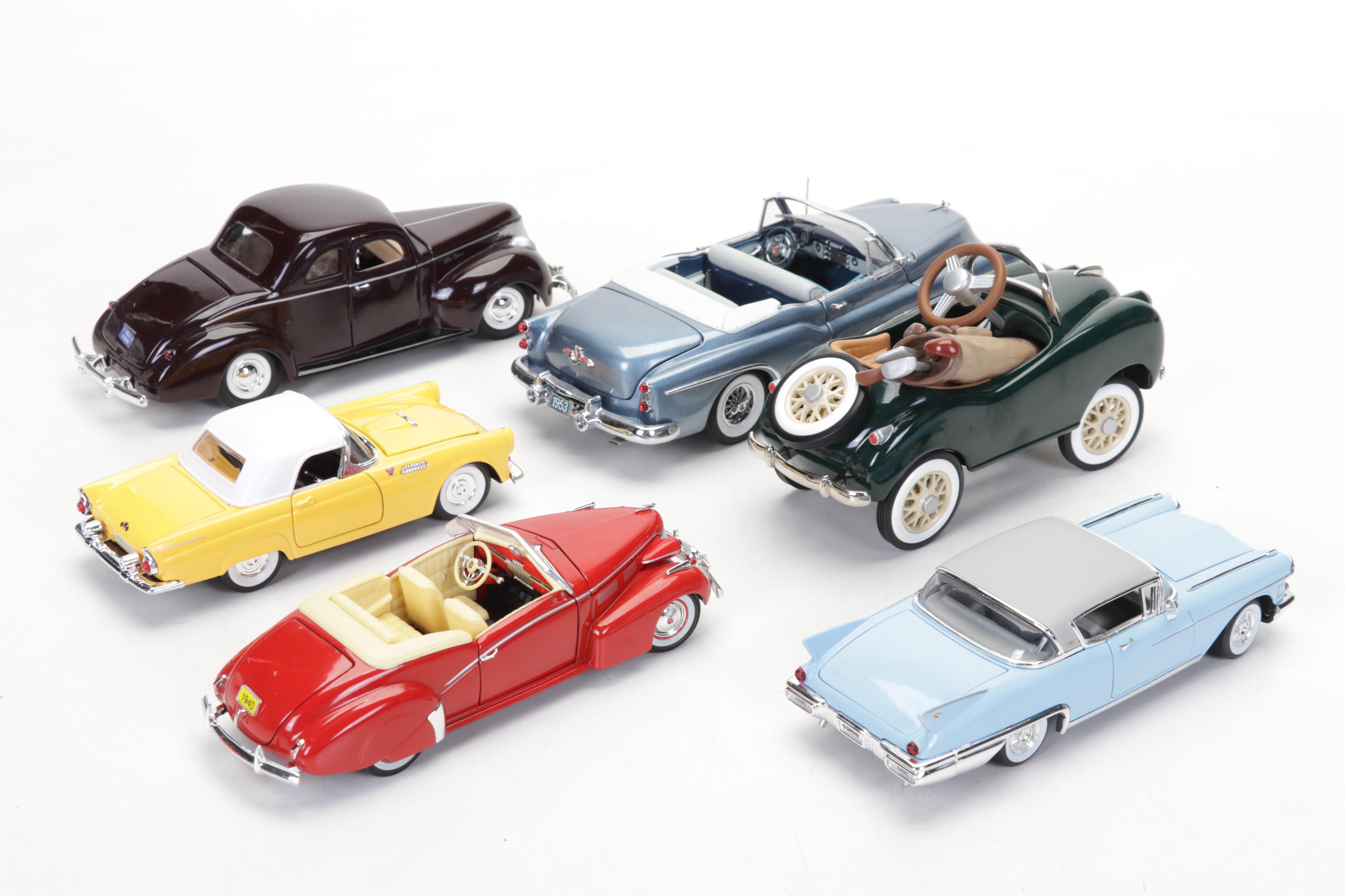 Danbury Mint, Road Legends and More Diecast Metal Classic Cars