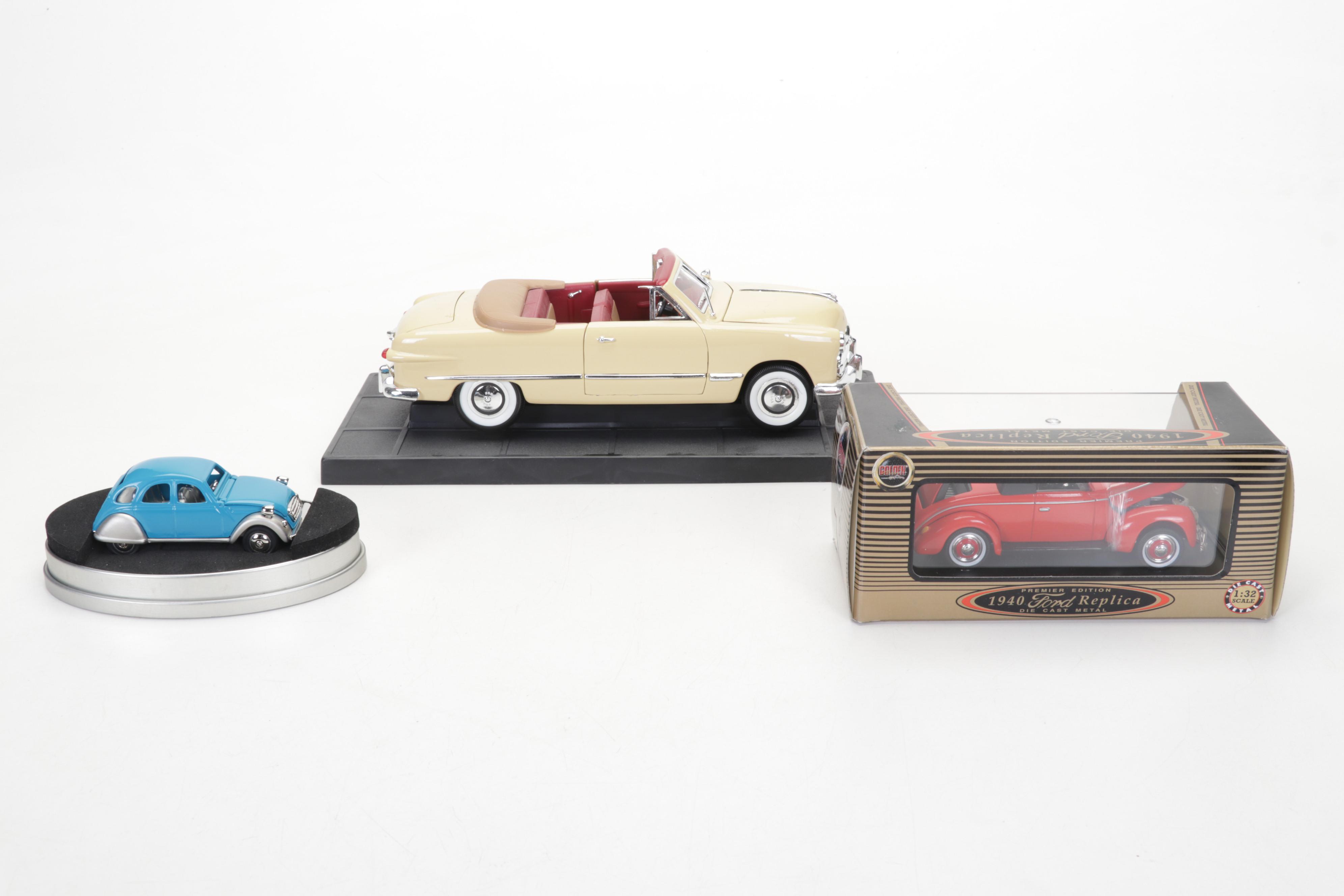 Danbury Mint, Road Legends and More Diecast Metal Classic Cars