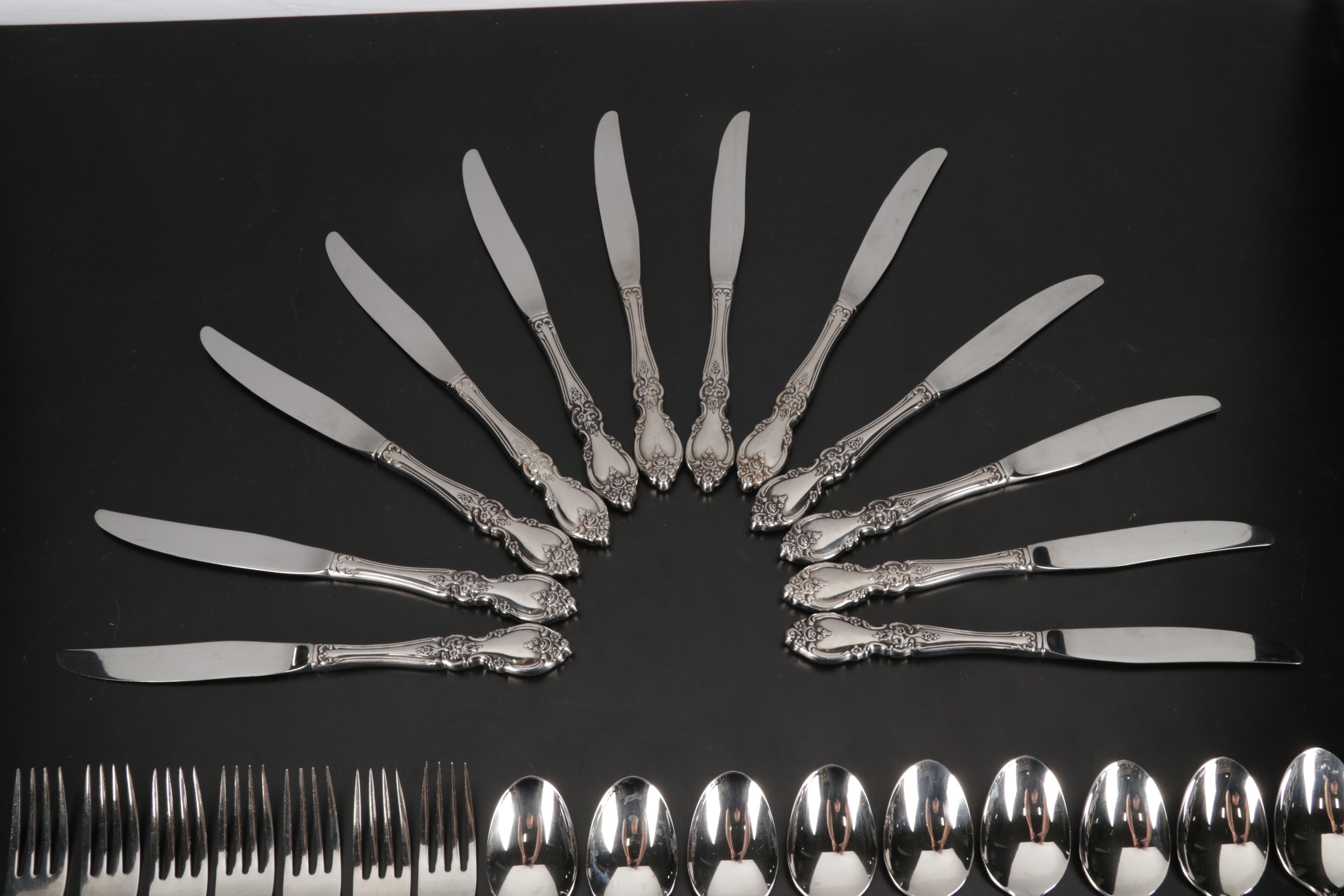 Oneida "Louisiana" Stainless Steel Flatware