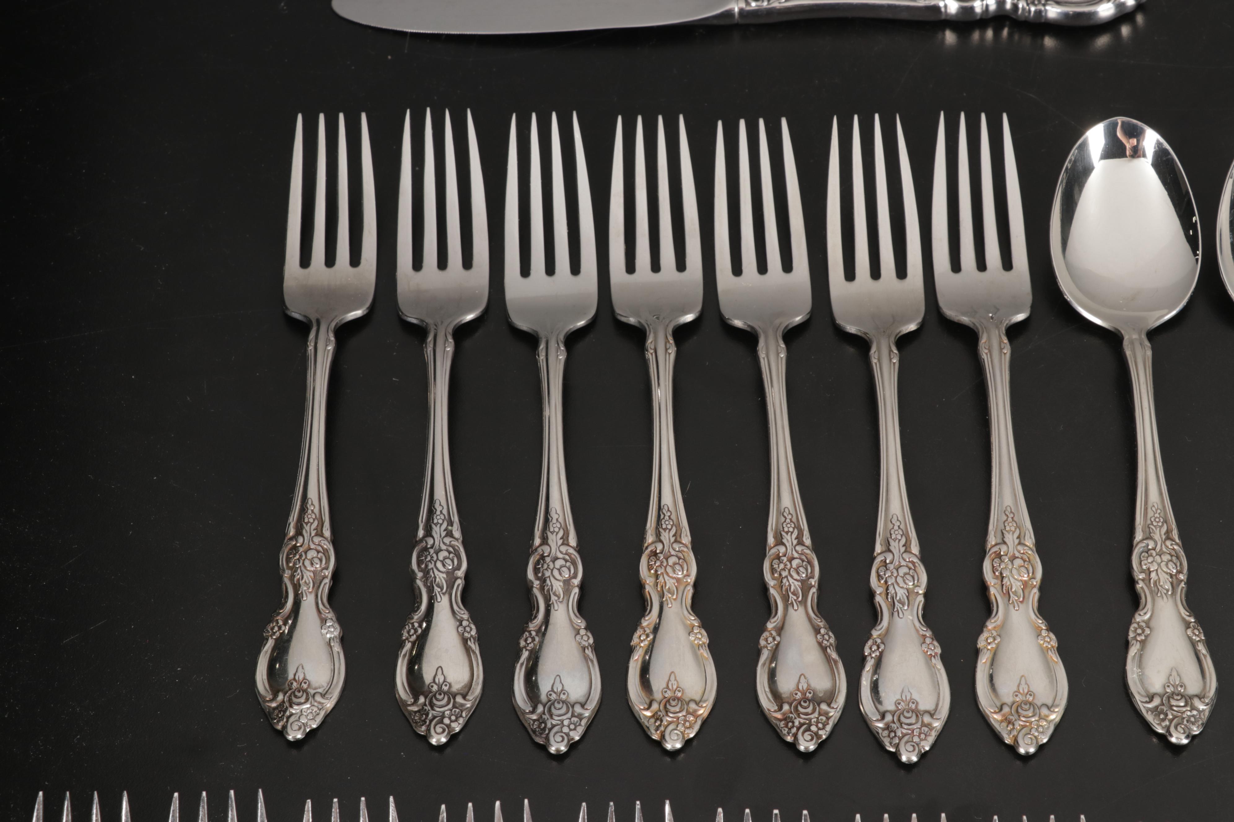 Oneida "Louisiana" Stainless Steel Flatware