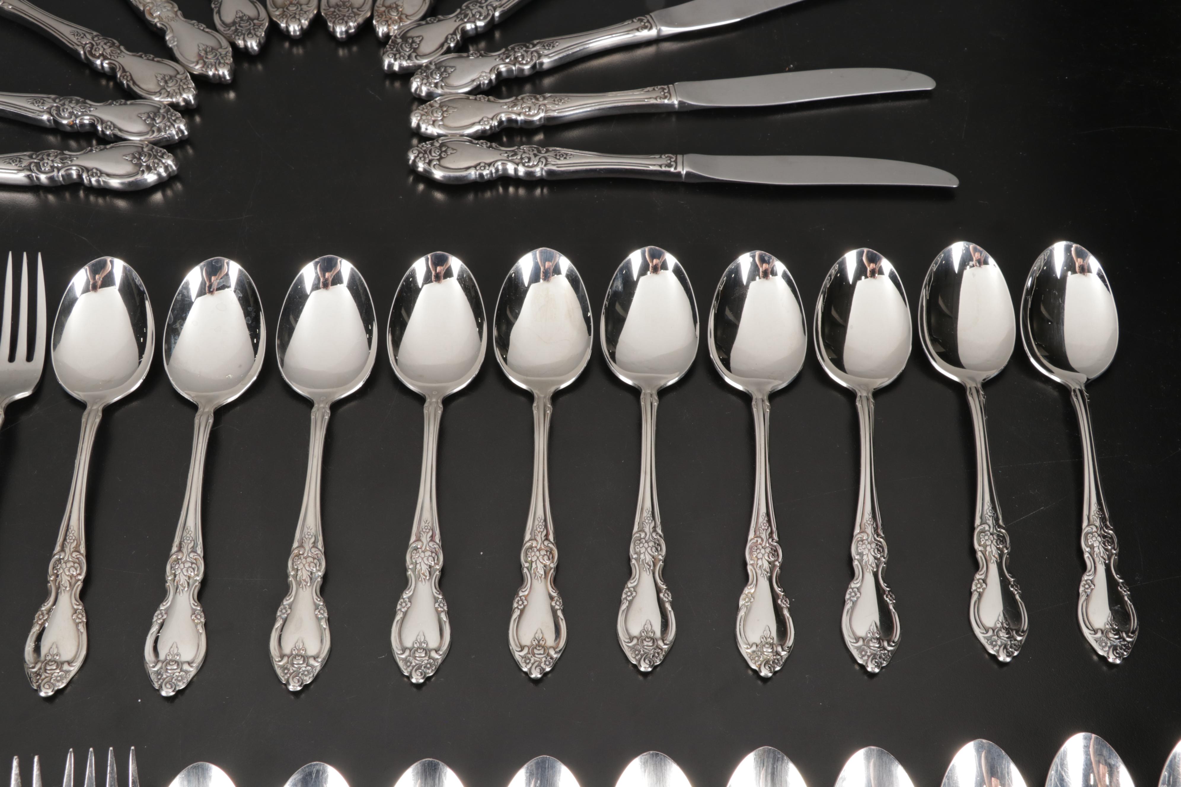 Oneida "Louisiana" Stainless Steel Flatware