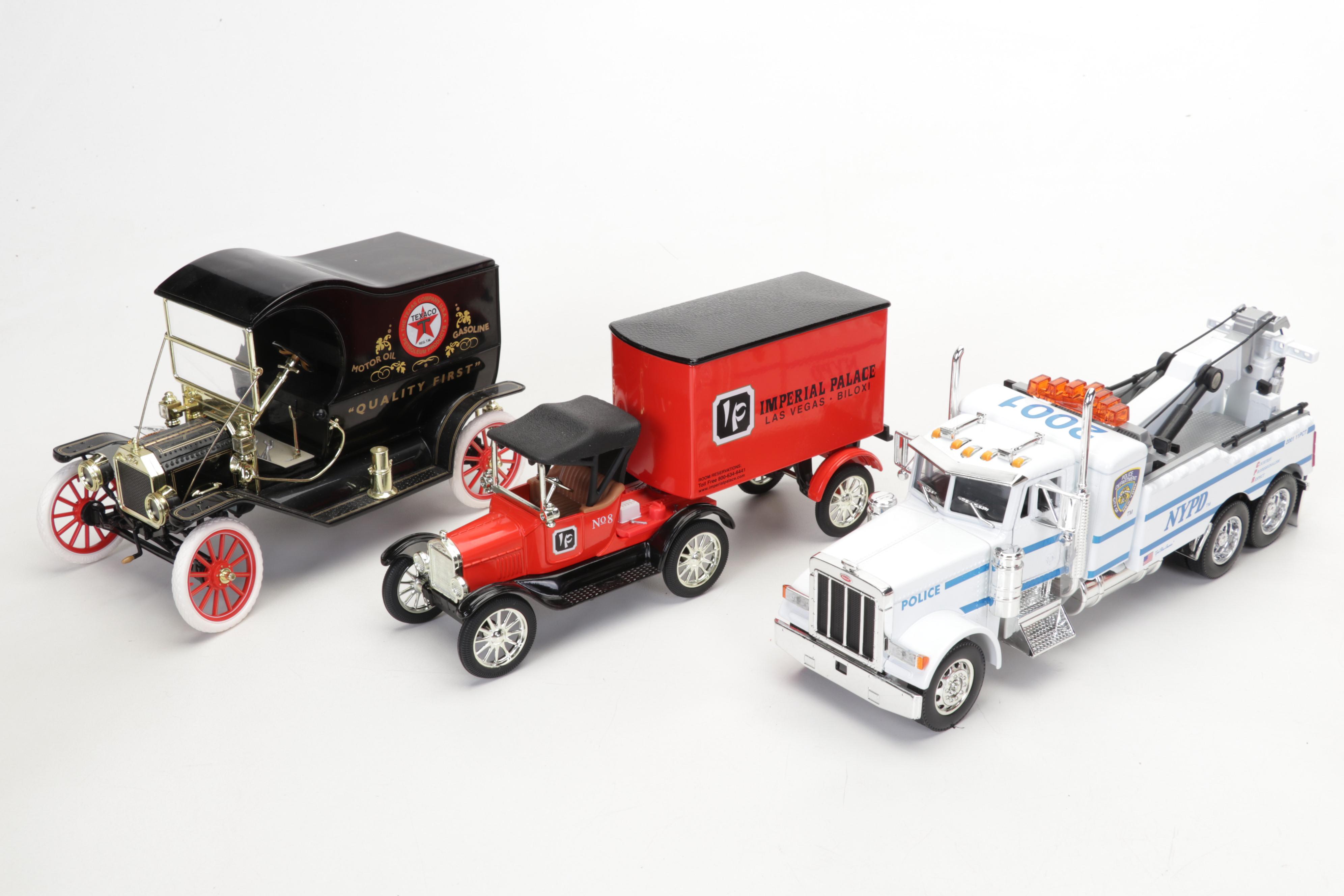 Coca-Cola, Hersheys, Texaco, Pepsi and Other Diecast Vehicles