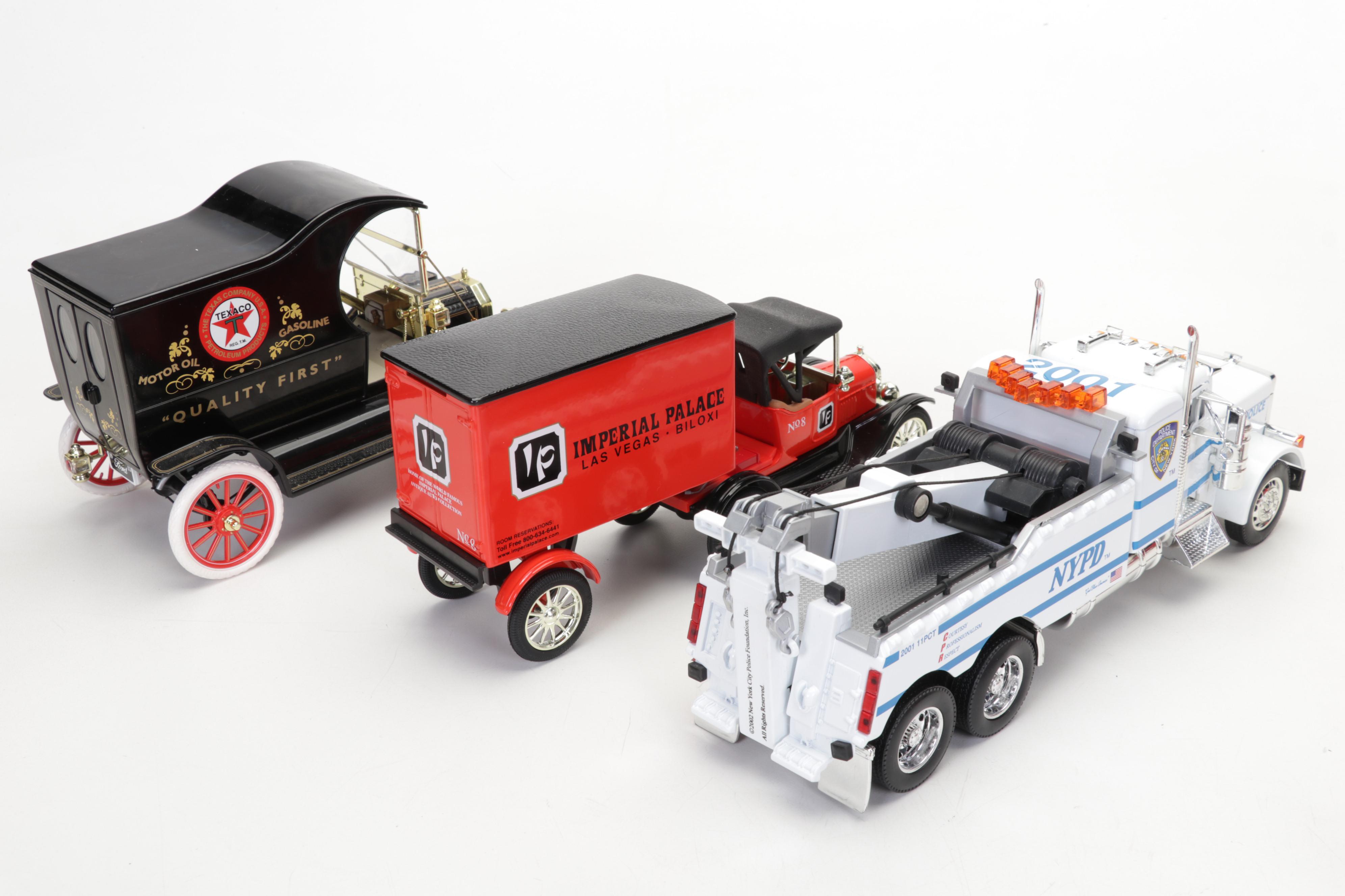 Coca-Cola, Hersheys, Texaco, Pepsi and Other Diecast Vehicles