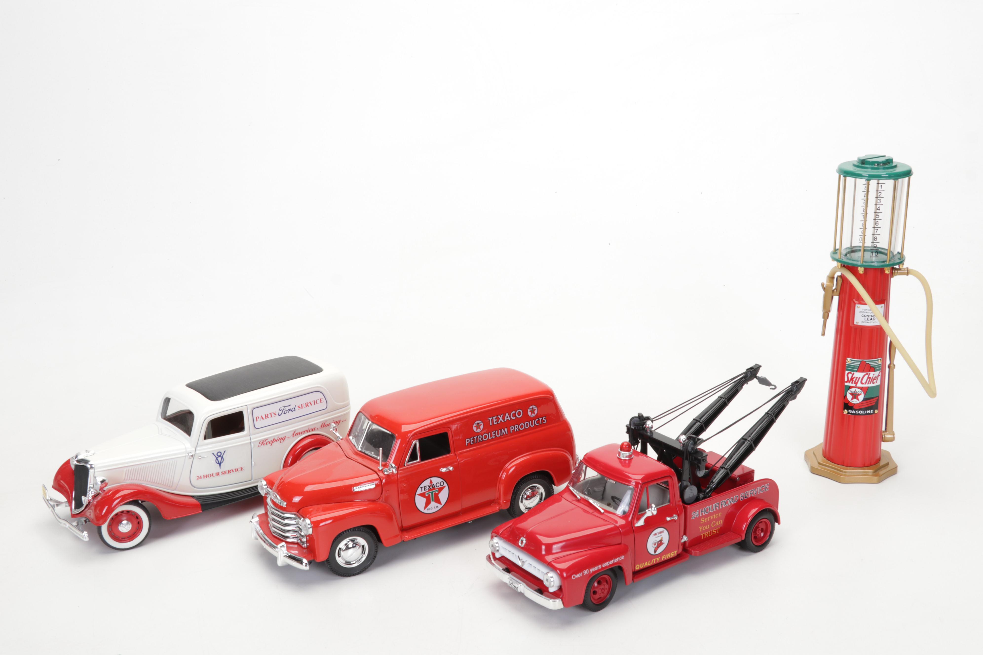 Coca-Cola, Hersheys, Texaco, Pepsi and Other Diecast Vehicles