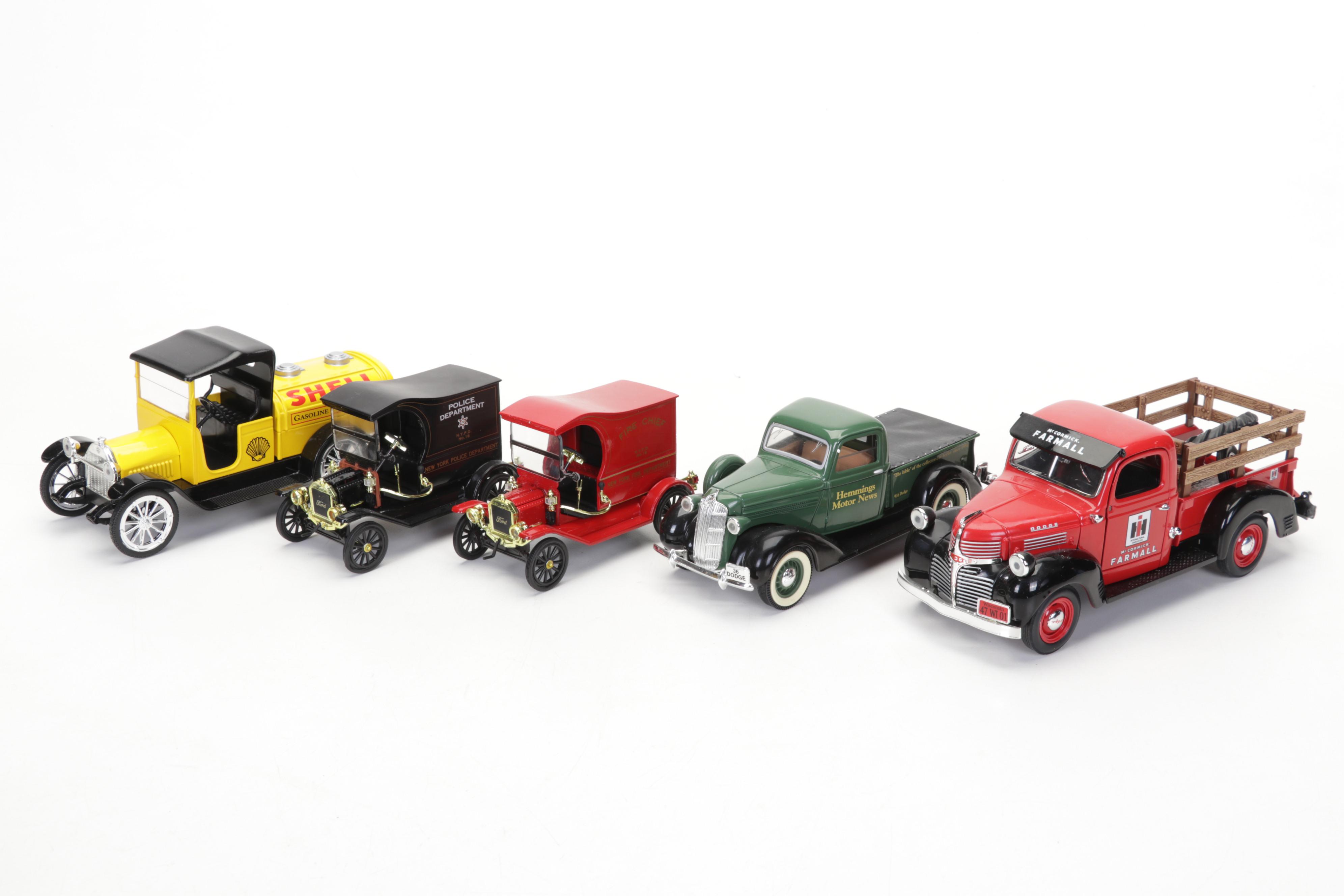 Coca-Cola, Hersheys, Texaco, Pepsi and Other Diecast Vehicles