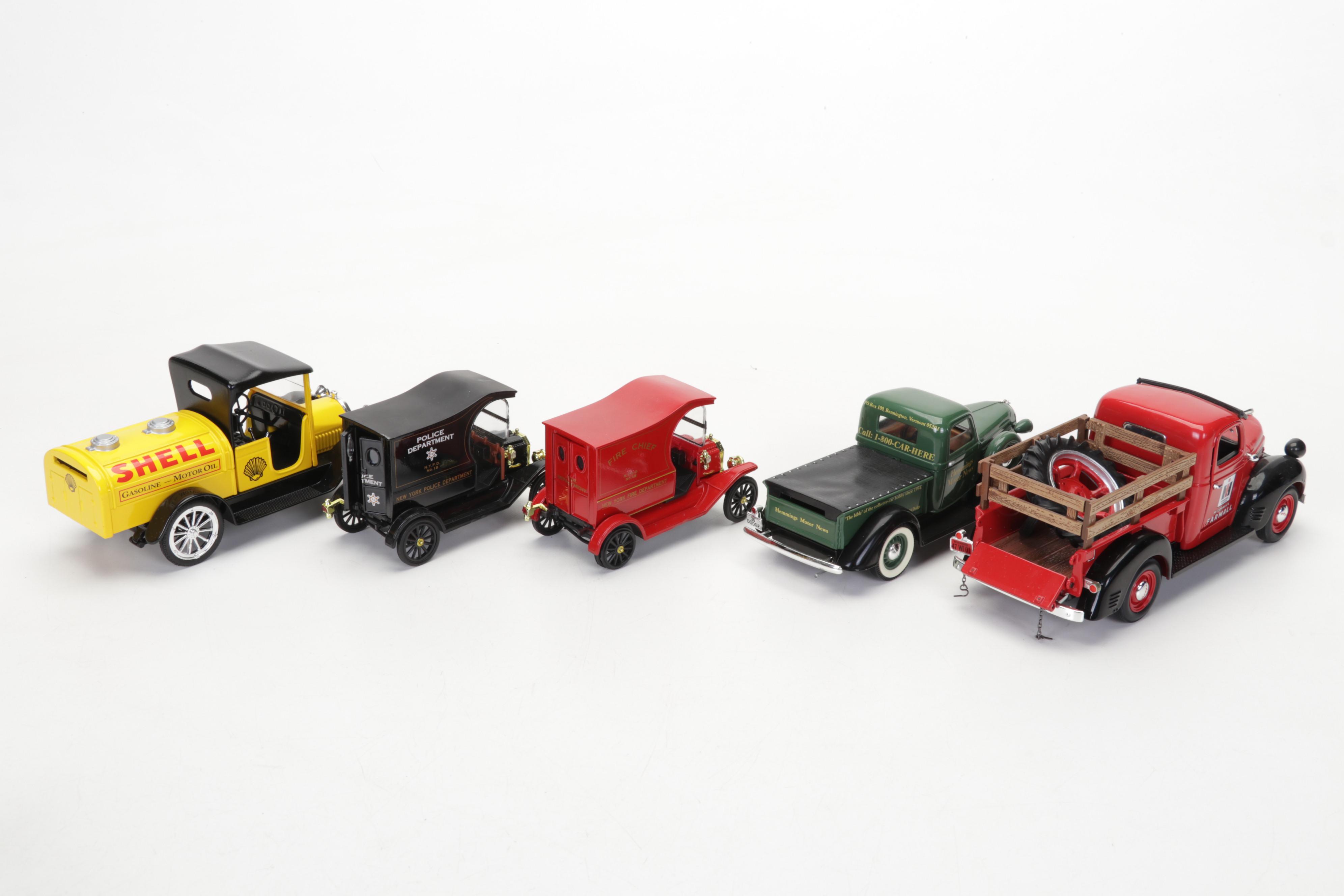 Coca-Cola, Hersheys, Texaco, Pepsi and Other Diecast Vehicles