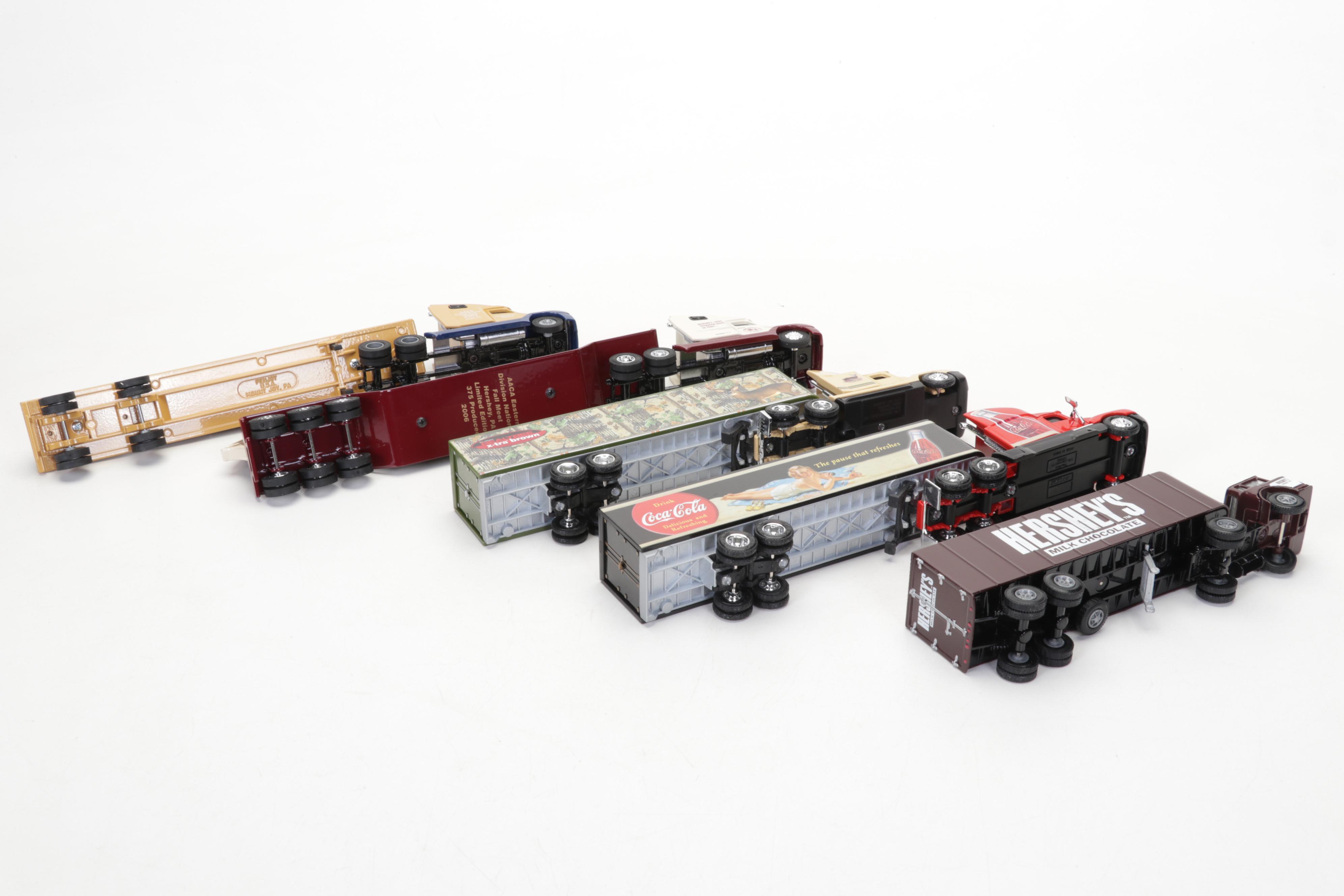 Coca-Cola, Hersheys, Texaco, Pepsi and Other Diecast Vehicles