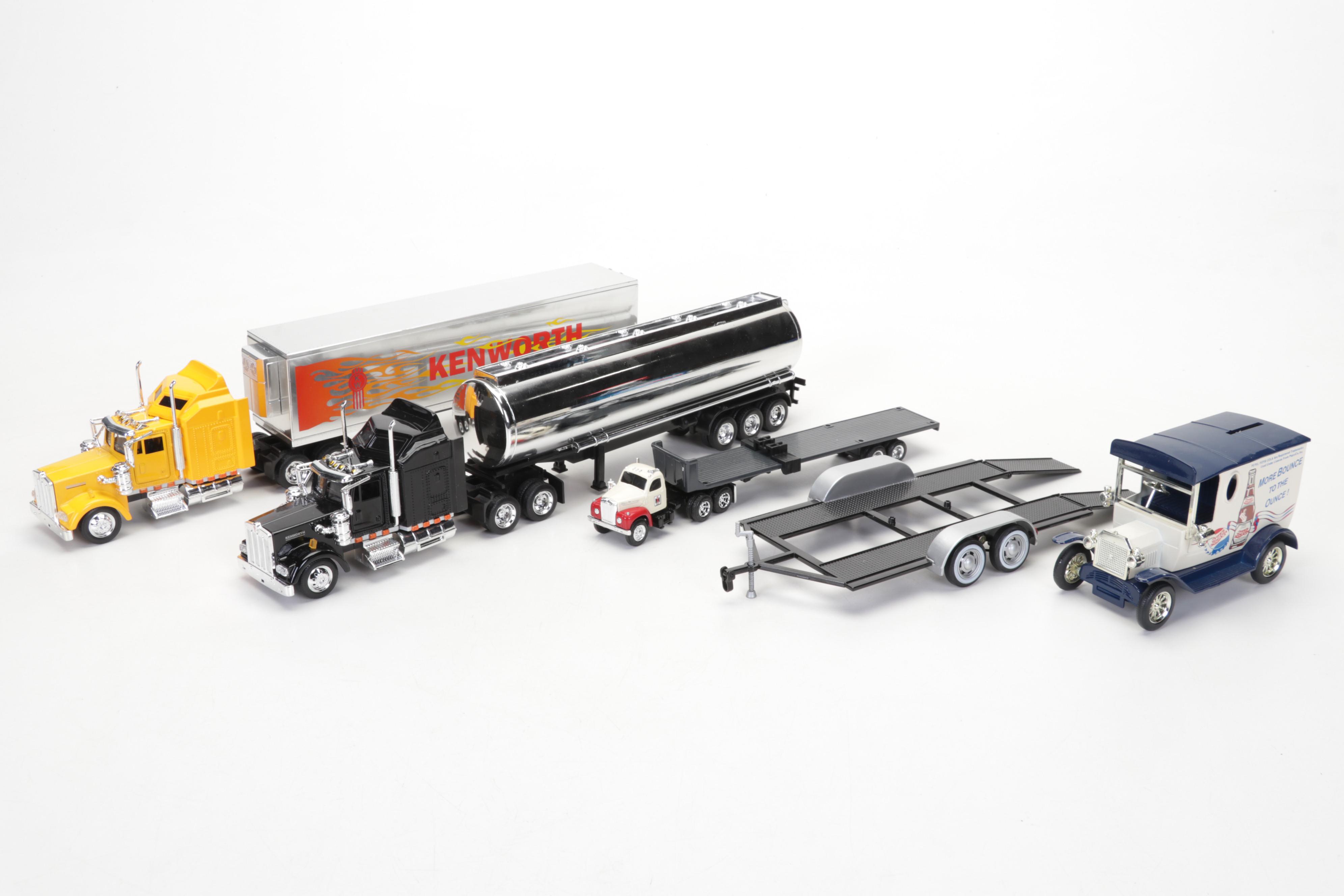 Coca-Cola, Hersheys, Texaco, Pepsi and Other Diecast Vehicles