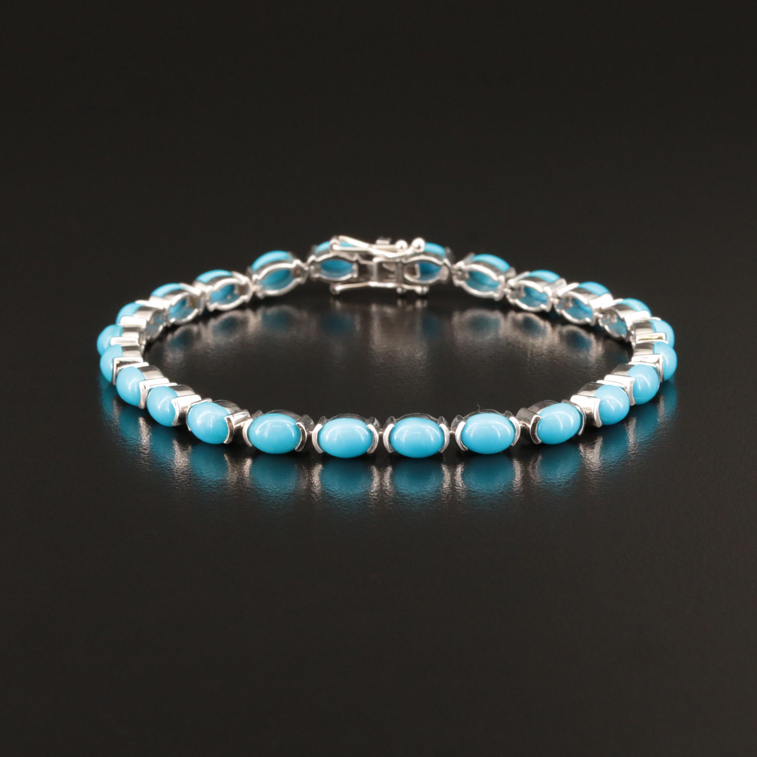 Sterling Turquoise Bracelet
