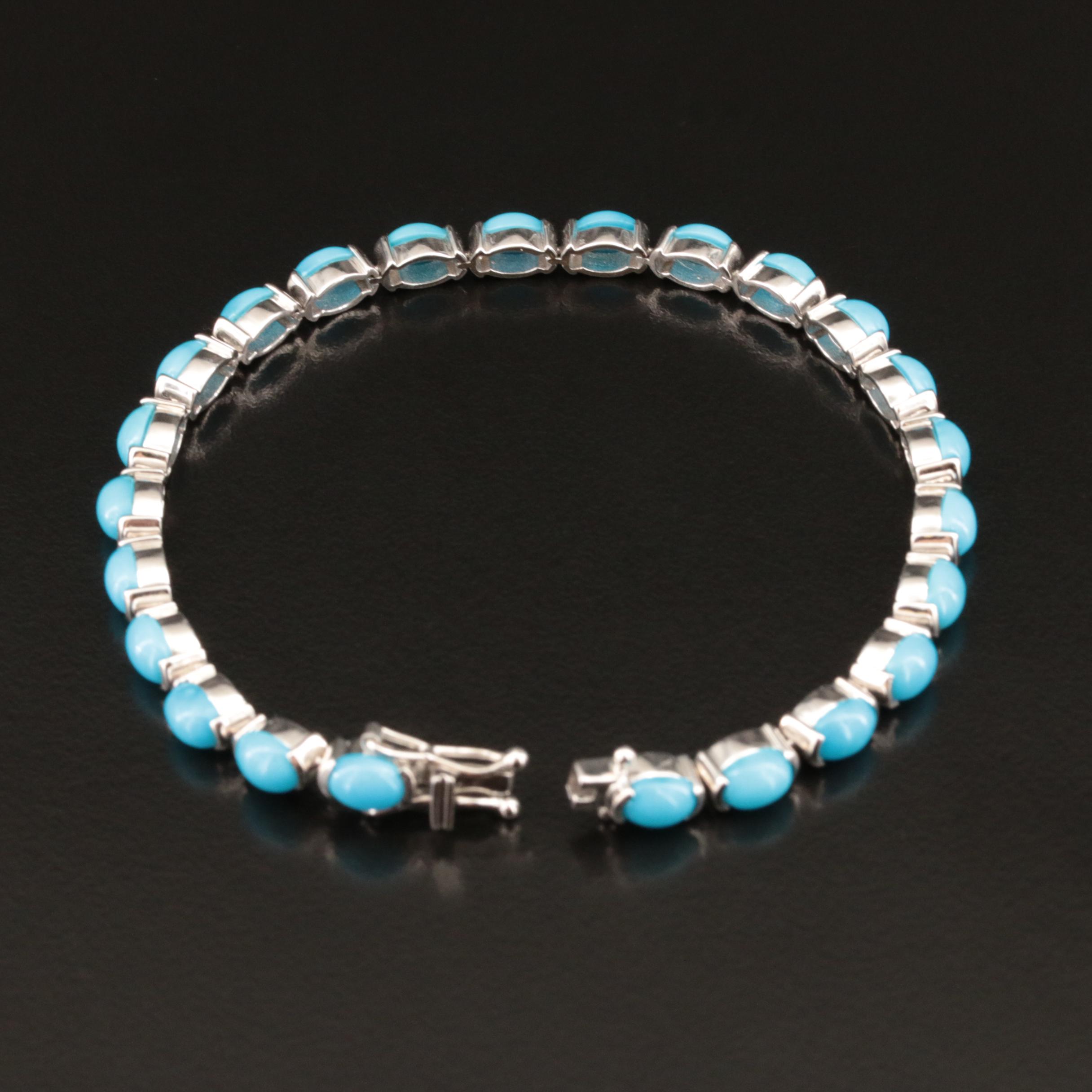 Sterling Turquoise Bracelet