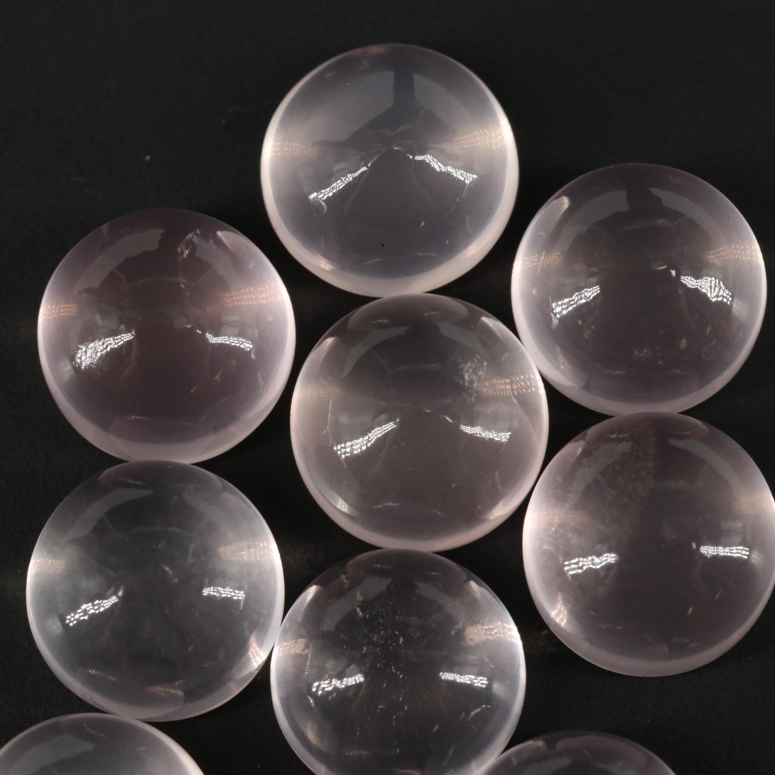 Loose 24.10 CTW Rose Quartz
