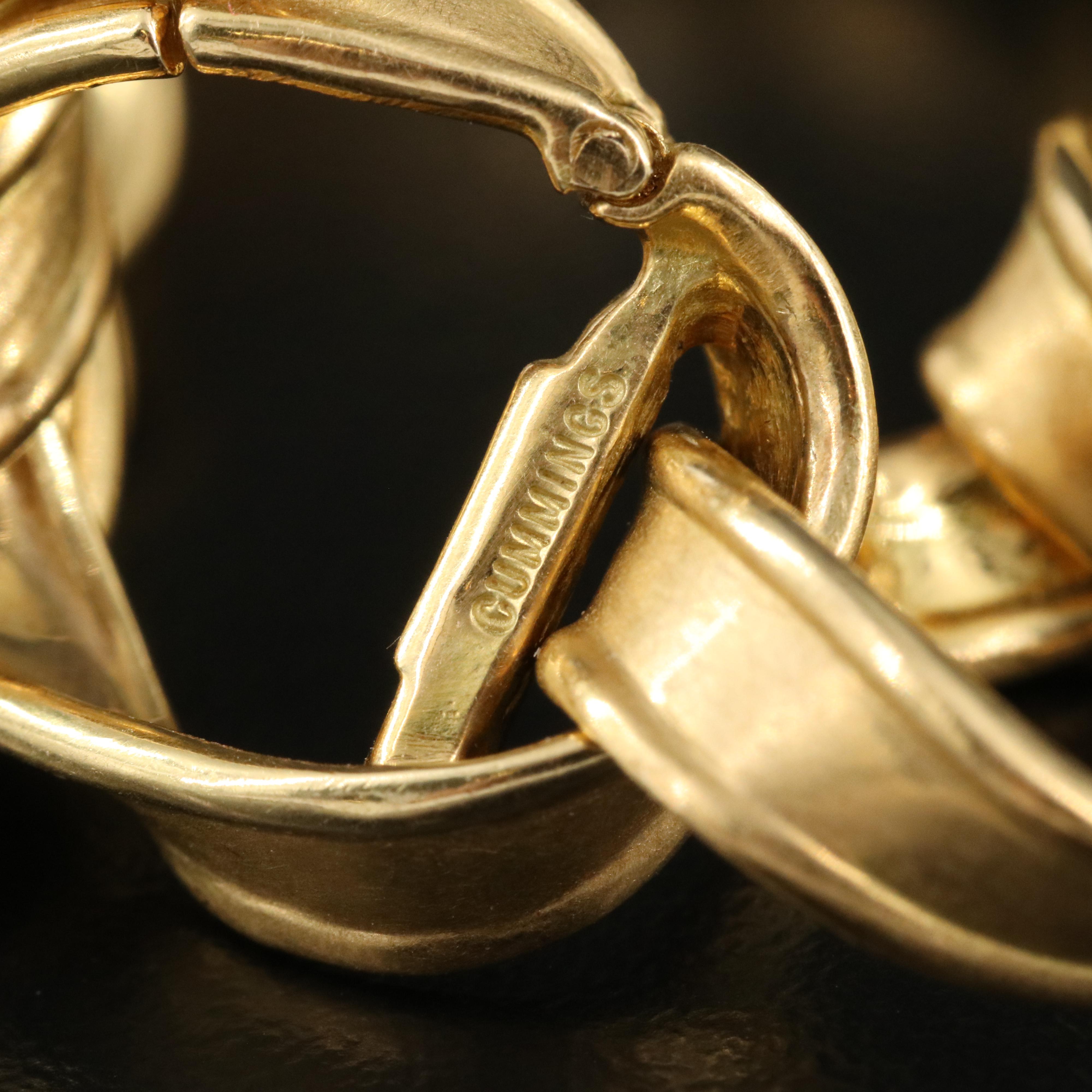 Angela Cummings for Tiffany & Co. 18K 0.72 CTW Diamond Sculpted Curb Bracelet