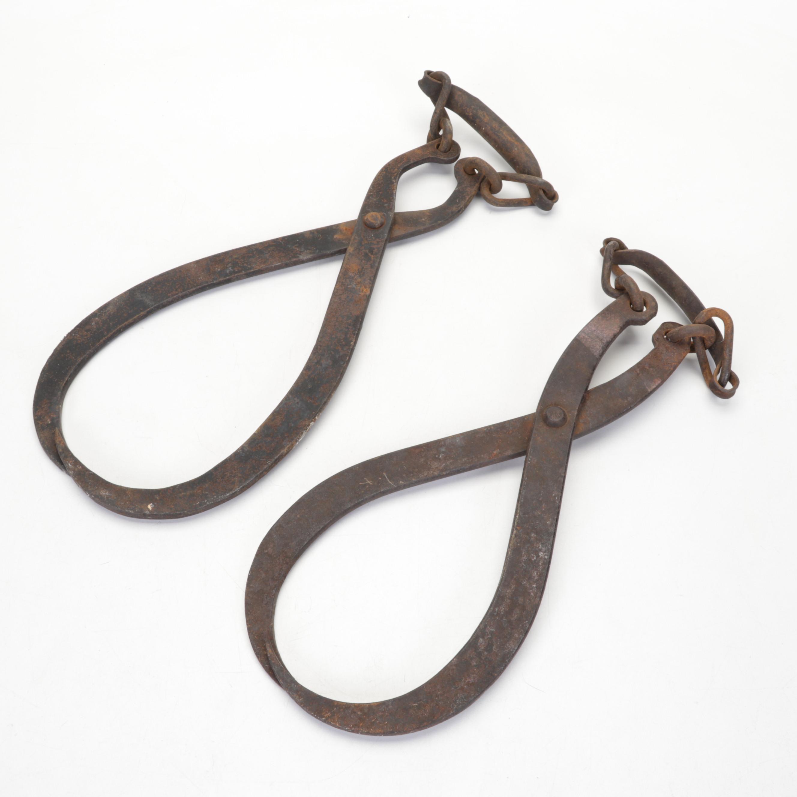 Baby Doll Sleigh, Iron Ice Tongs, Crocheted Textiles and Miniature Tricycles