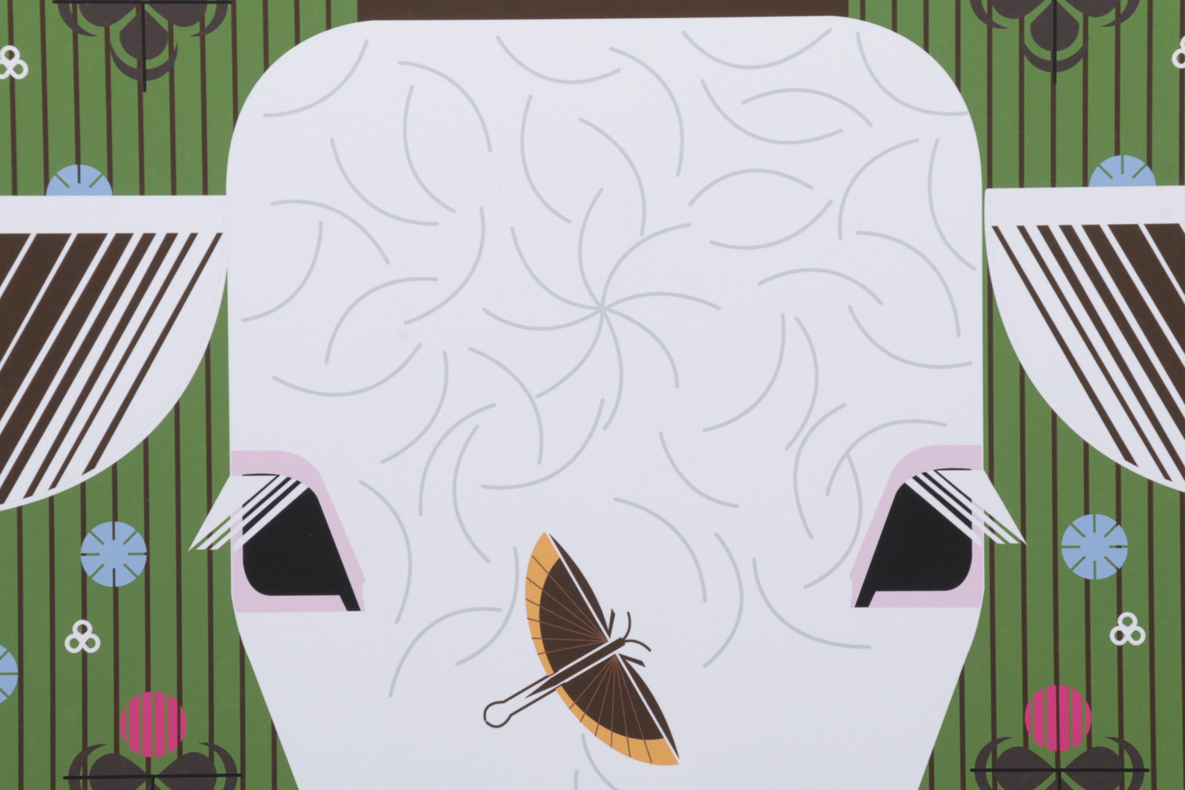 Giclée After Charley Harper "Feathered Freeloader," 2019