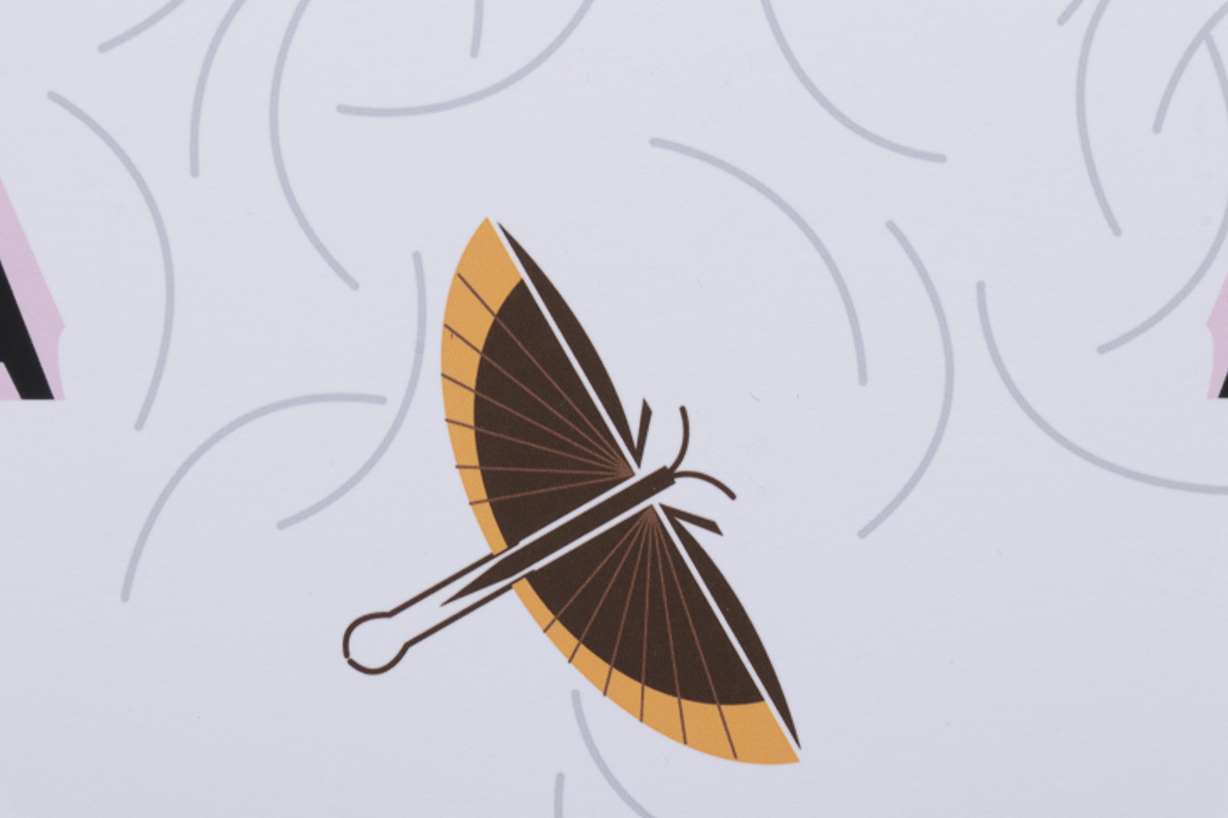 Giclée After Charley Harper "Feathered Freeloader," 2019