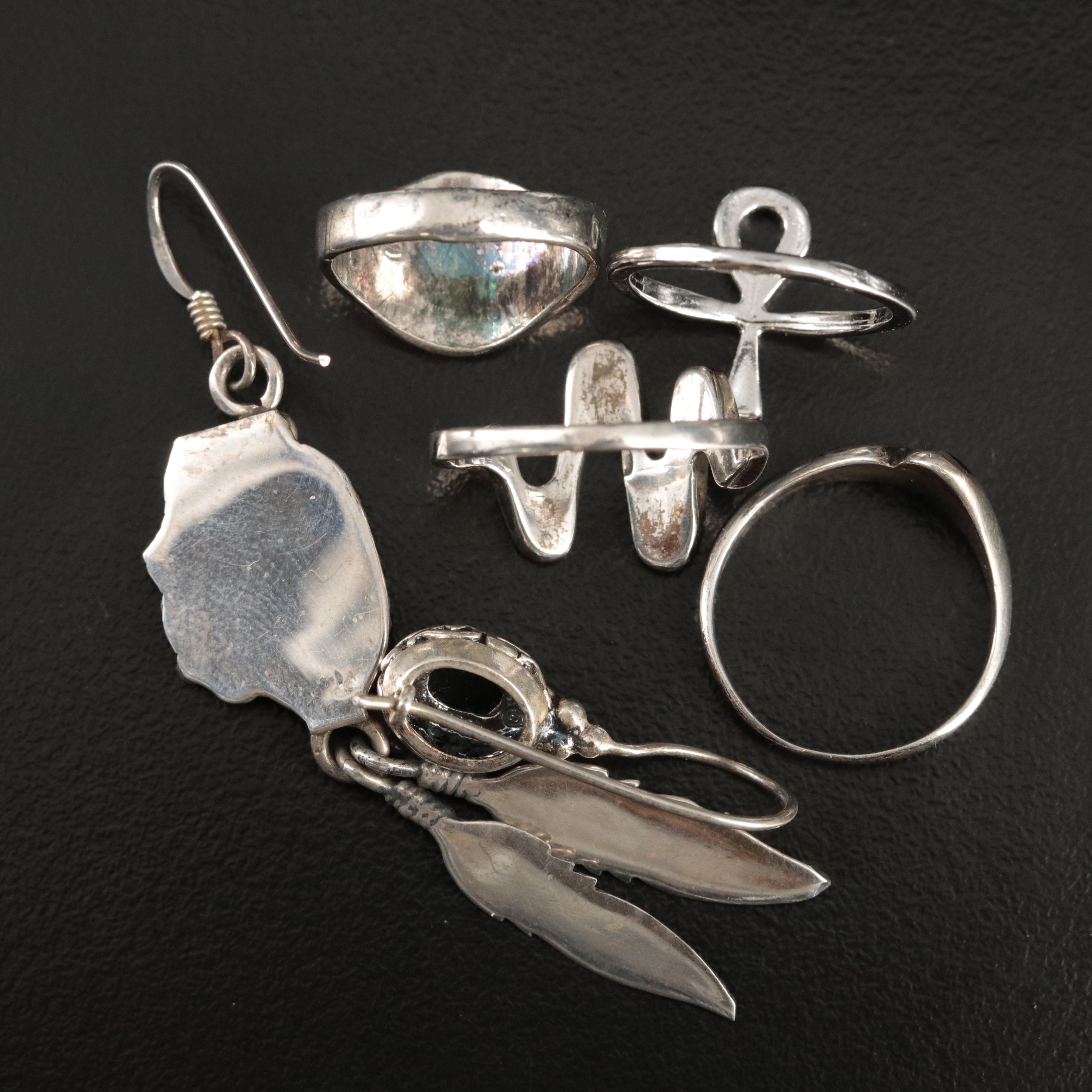 Joseph Esposito and Southwestern Sterling Turquoise Jewelry