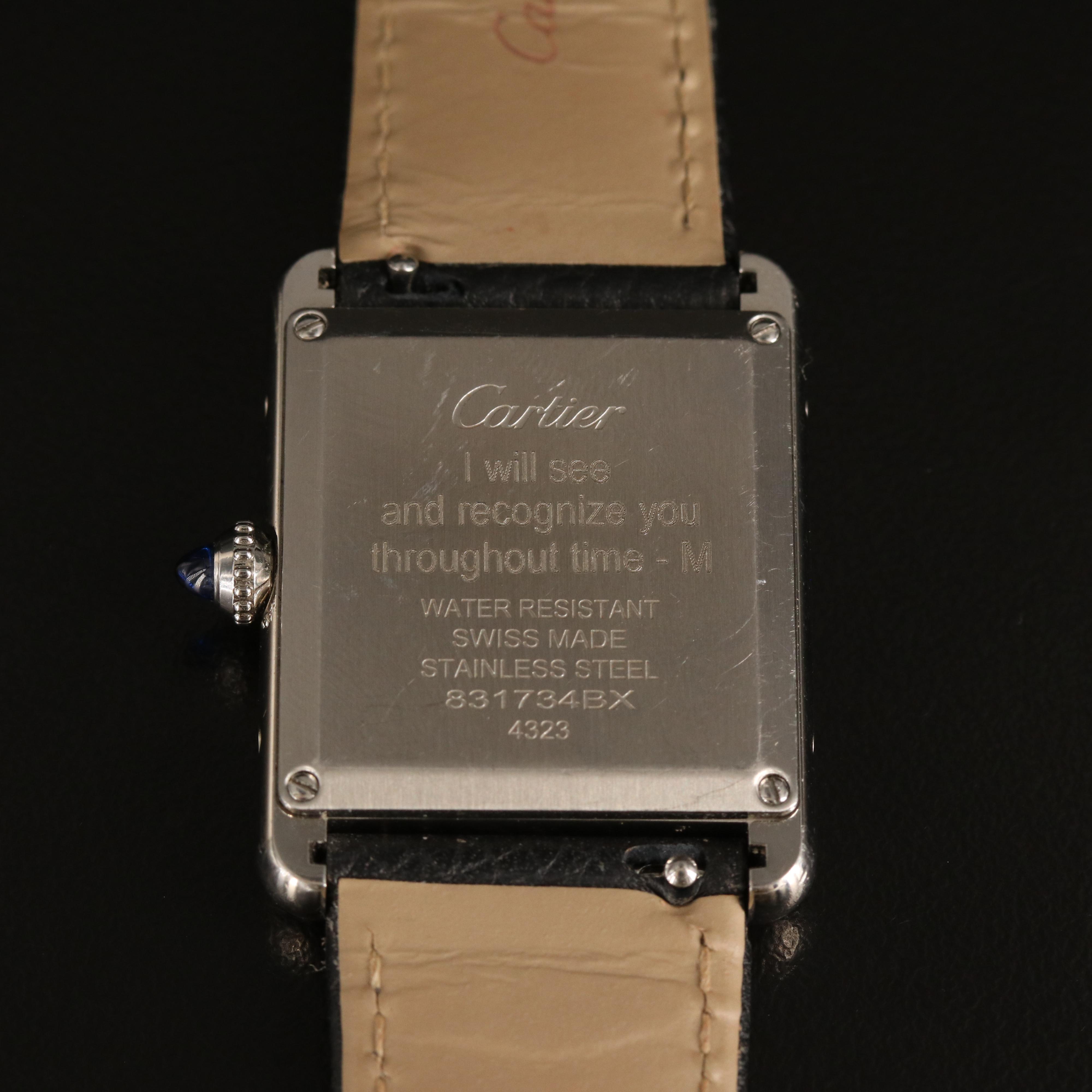 Cartier Tank Quartz Watch