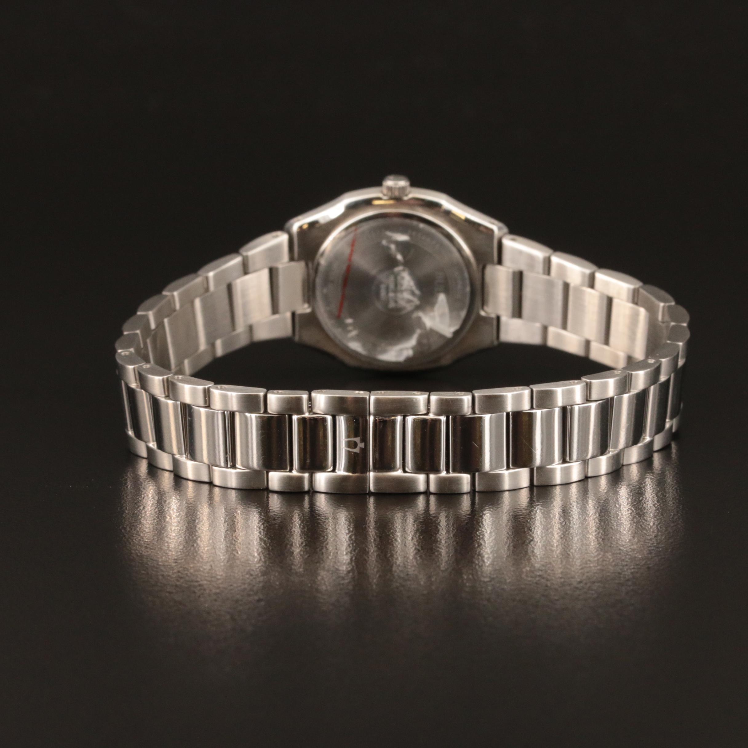 Diamond Bezel Bulova Quartz Watch