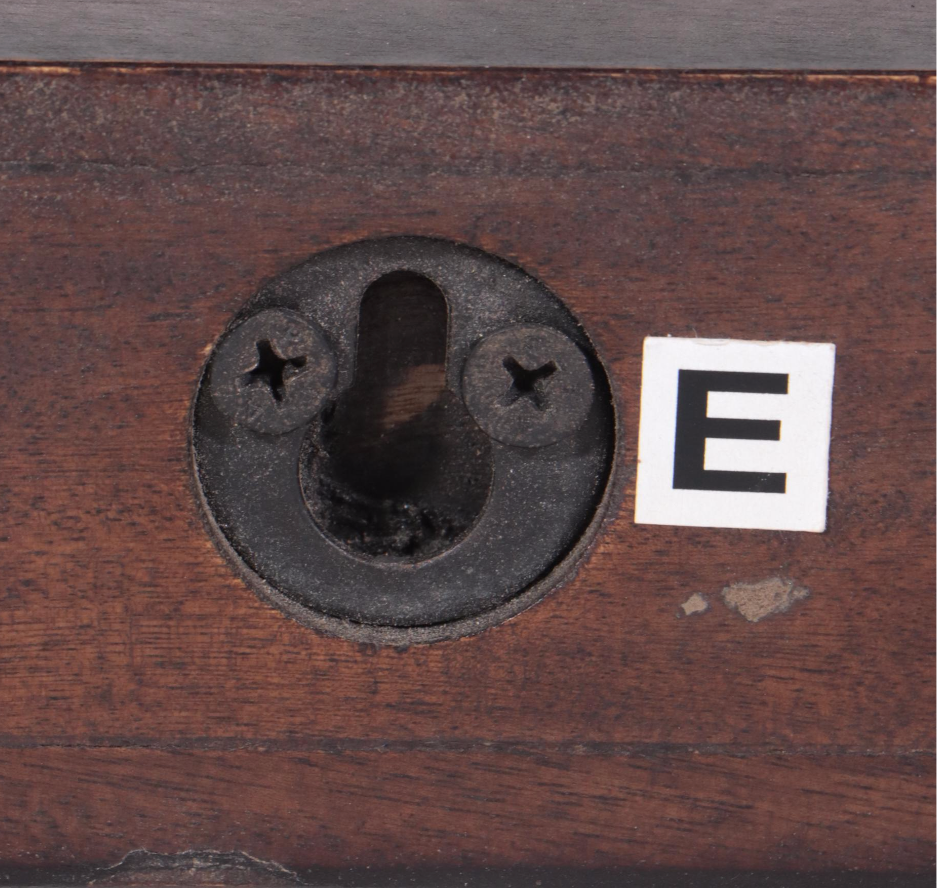 Pair of Threshold Wood Block Wall Shelves in Walnut
