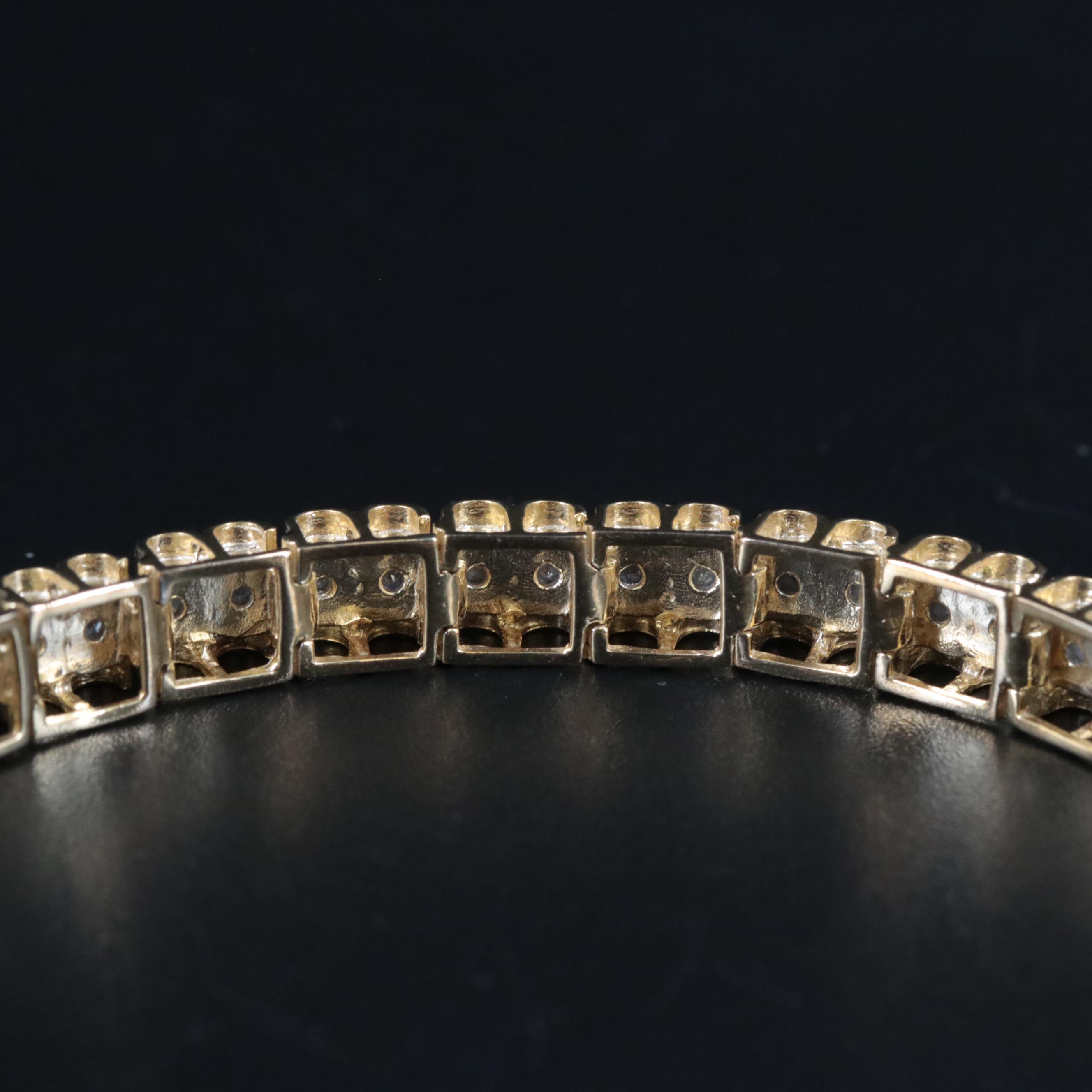 Sterling Diamond Bracelet