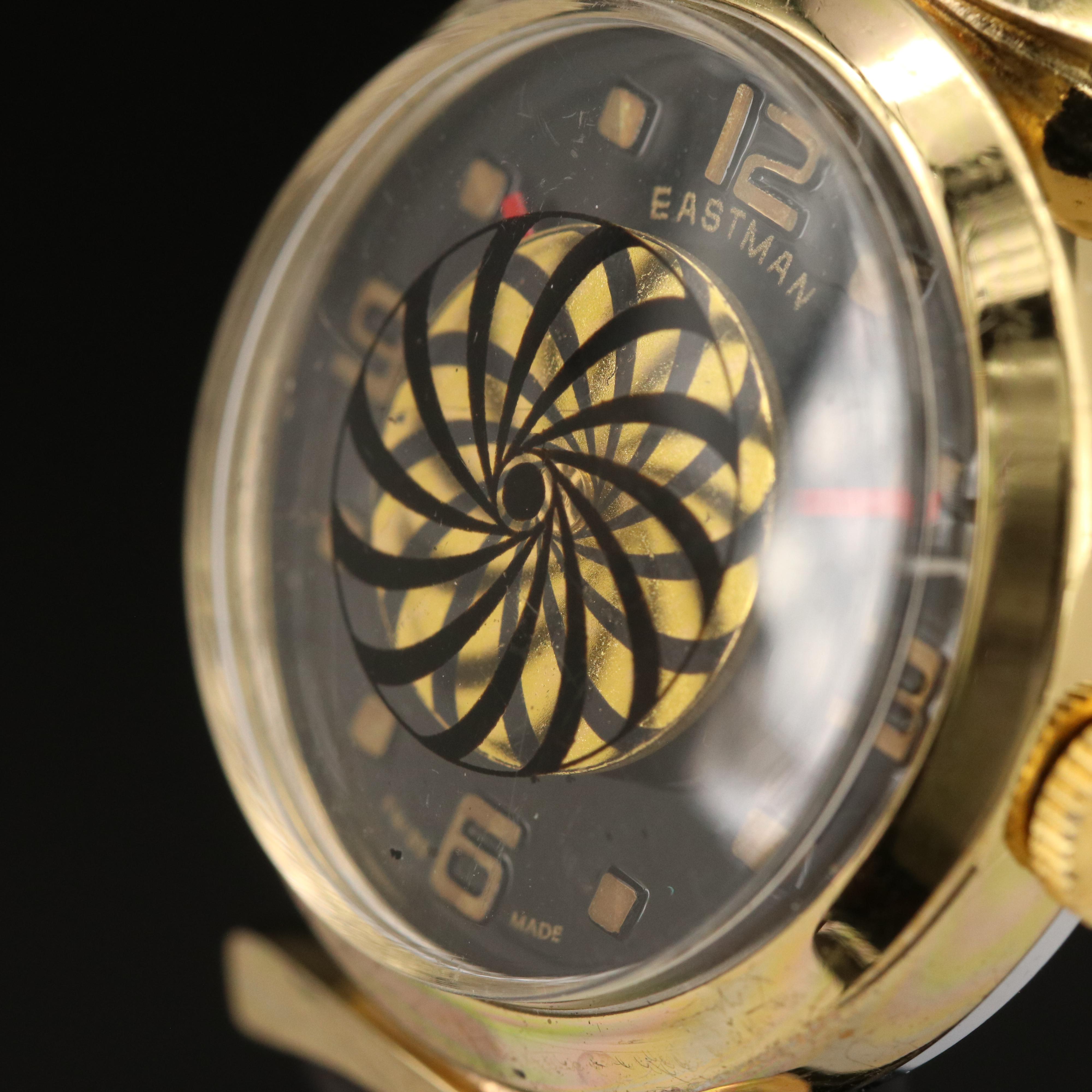 Eastman Kaleidescope Dial Hand Wind Watch