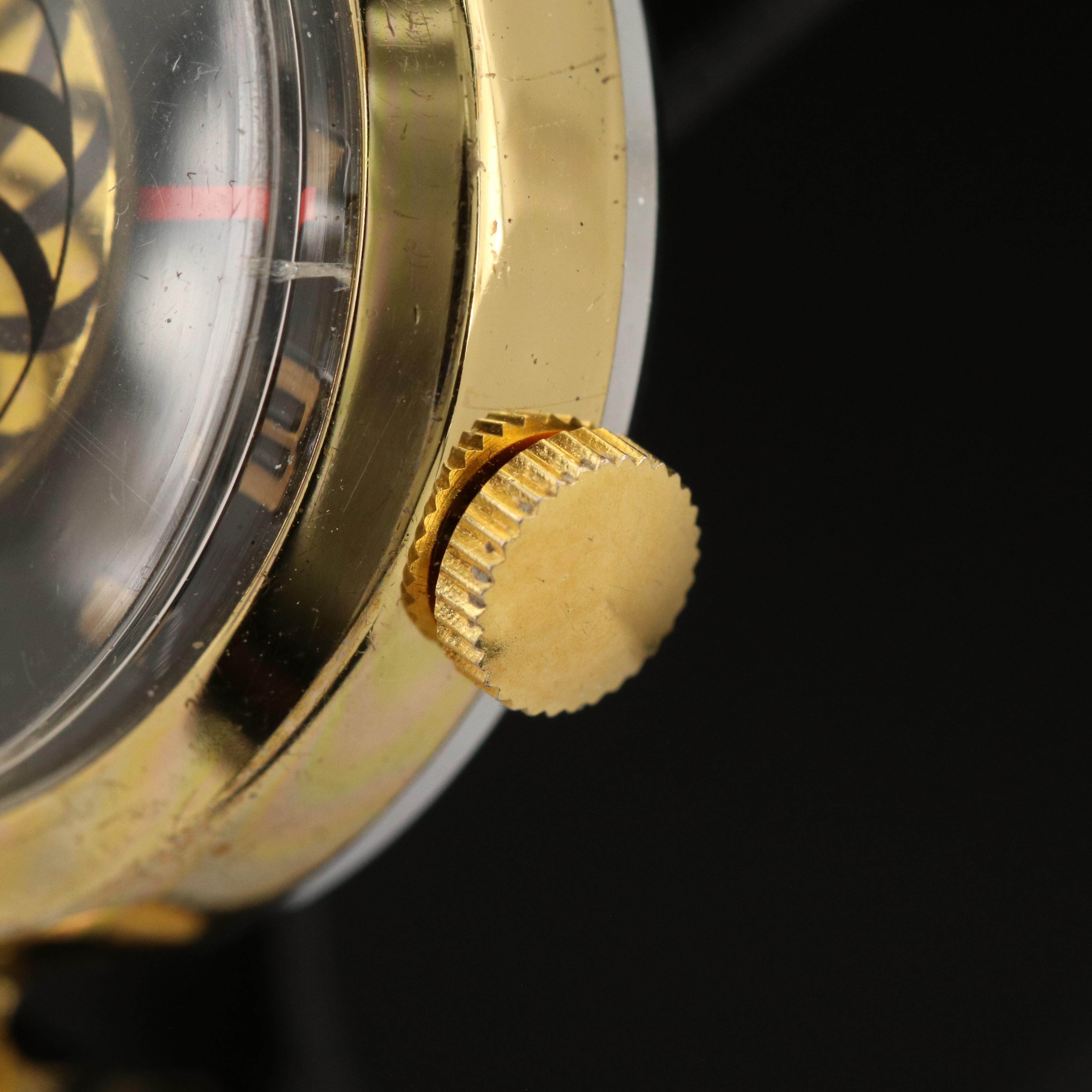 Eastman Kaleidescope Dial Hand Wind Watch