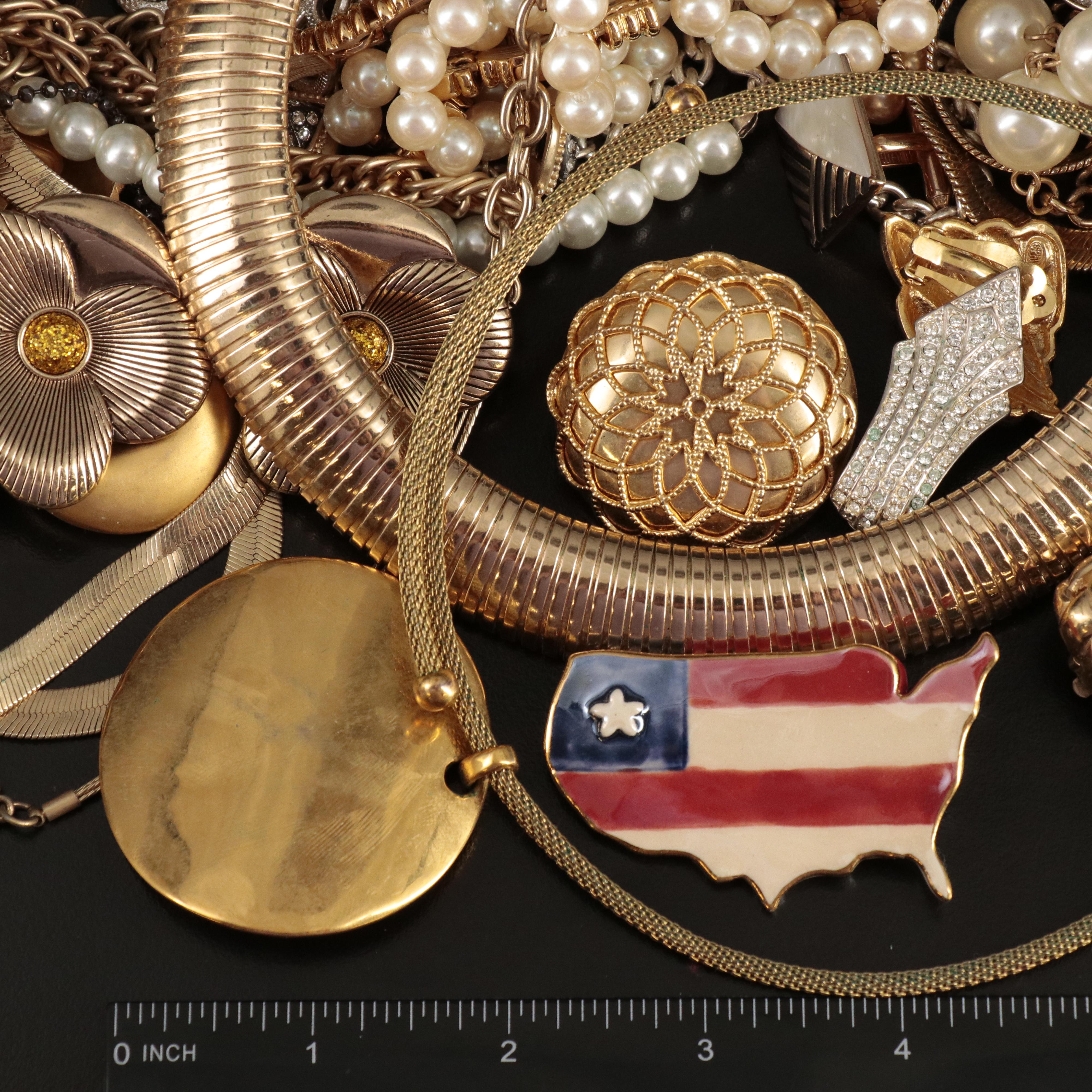 Ciner Featured in Jewelry Collection Including Mother-of-Pearl and Pearl