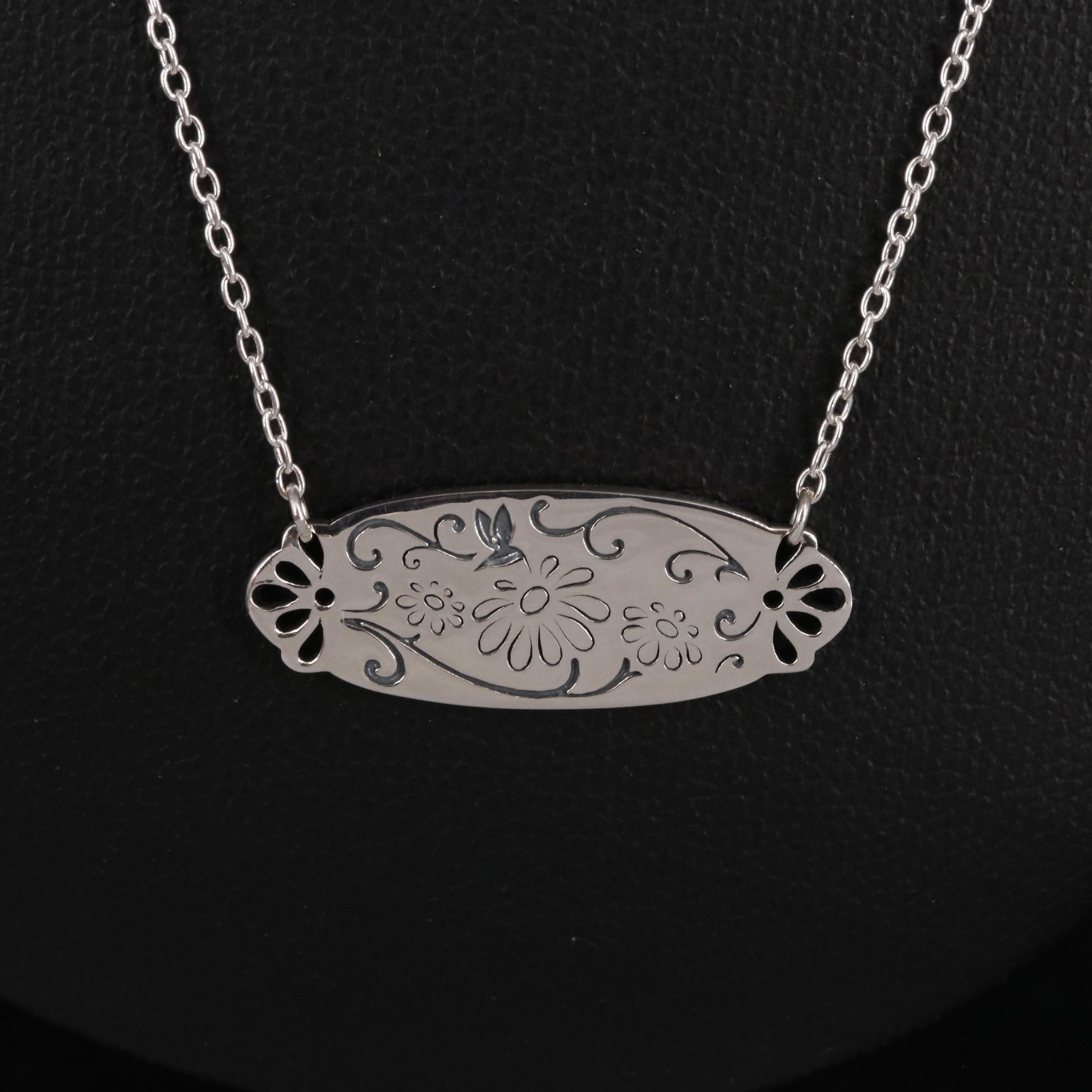 Sterling Treasured Necklace