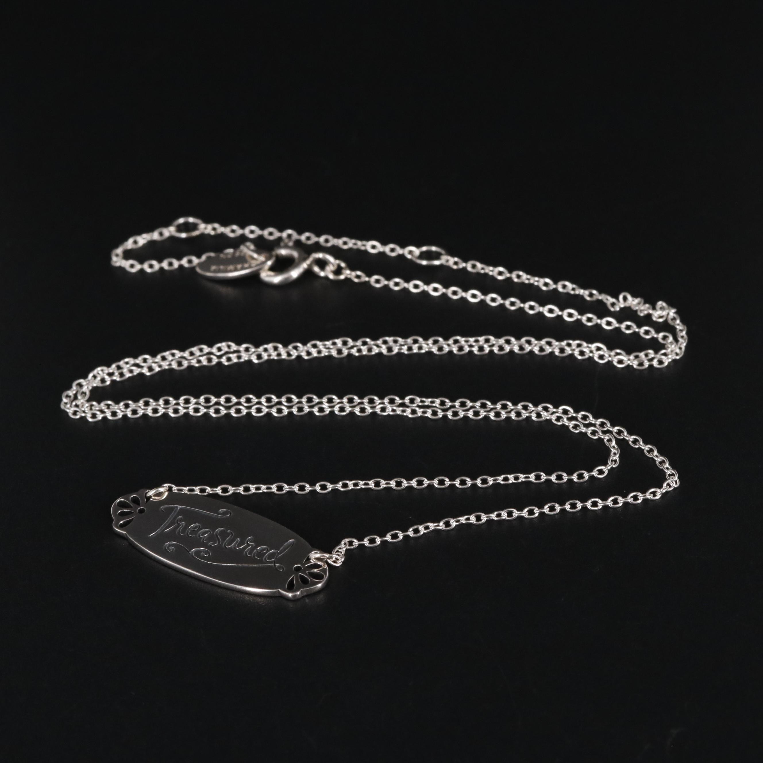 Sterling Treasured Necklace