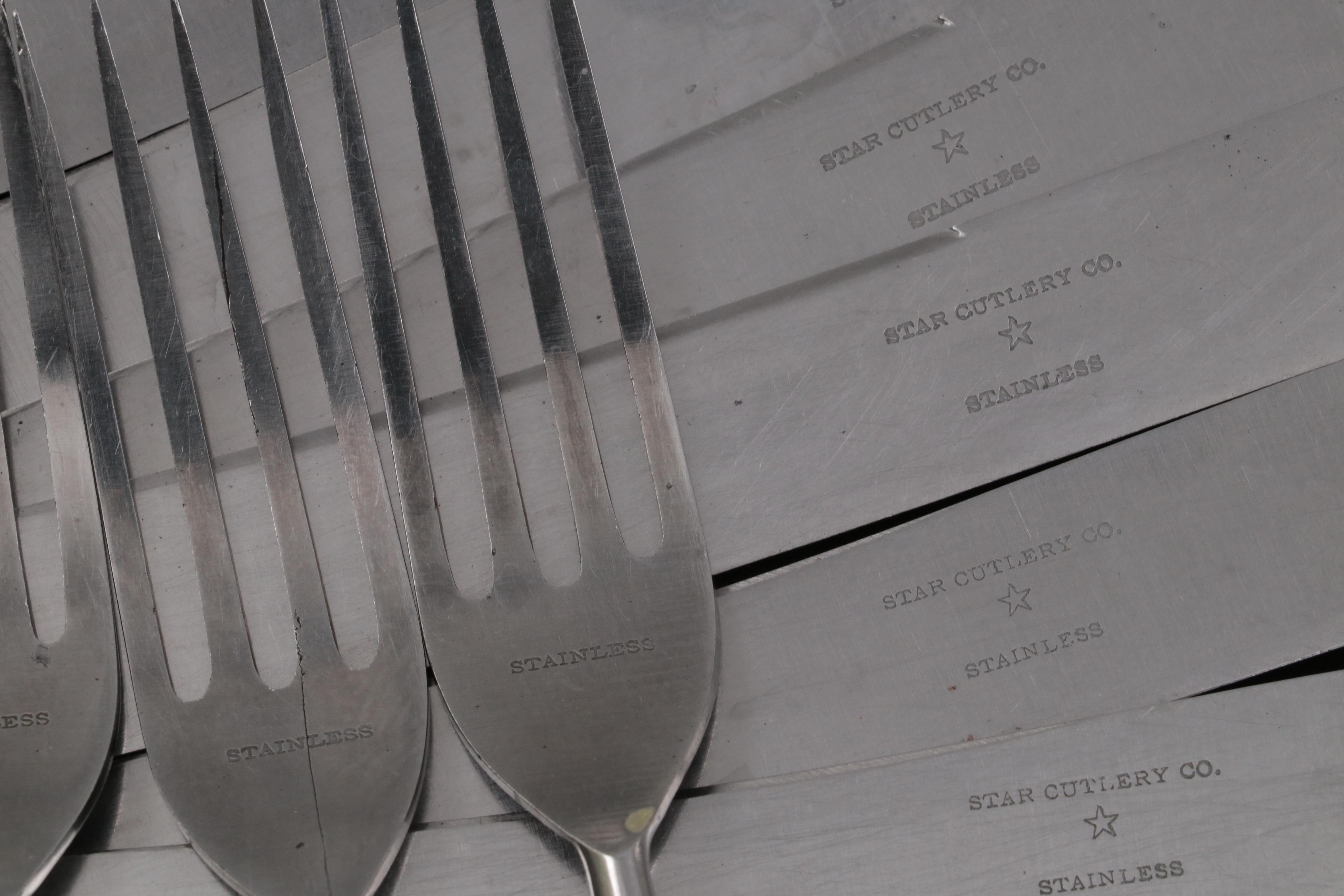 American Bakelite and Celluloid Handled Flatware Collection