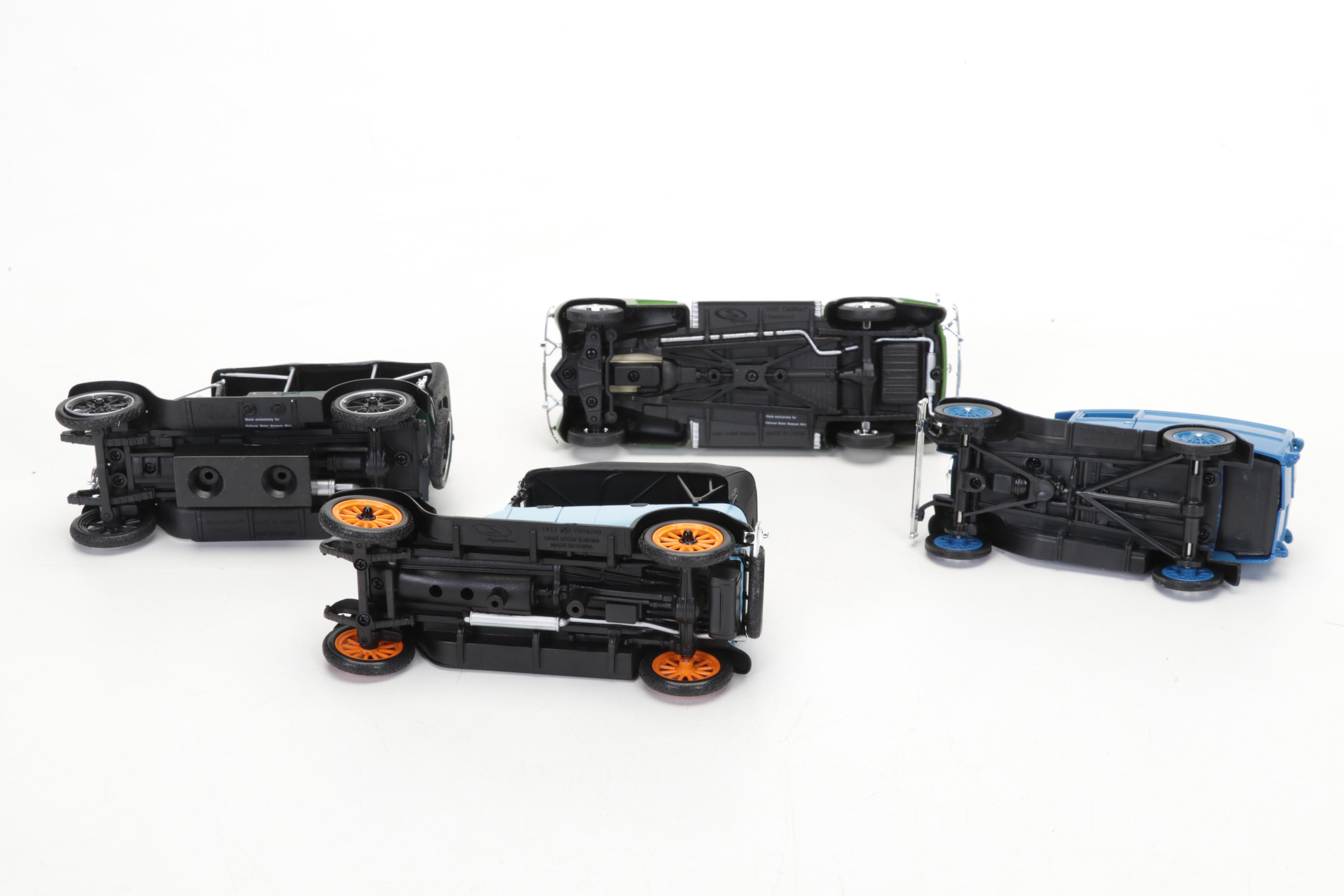 32 Diecast Metal and Plastic Vintage Car Models