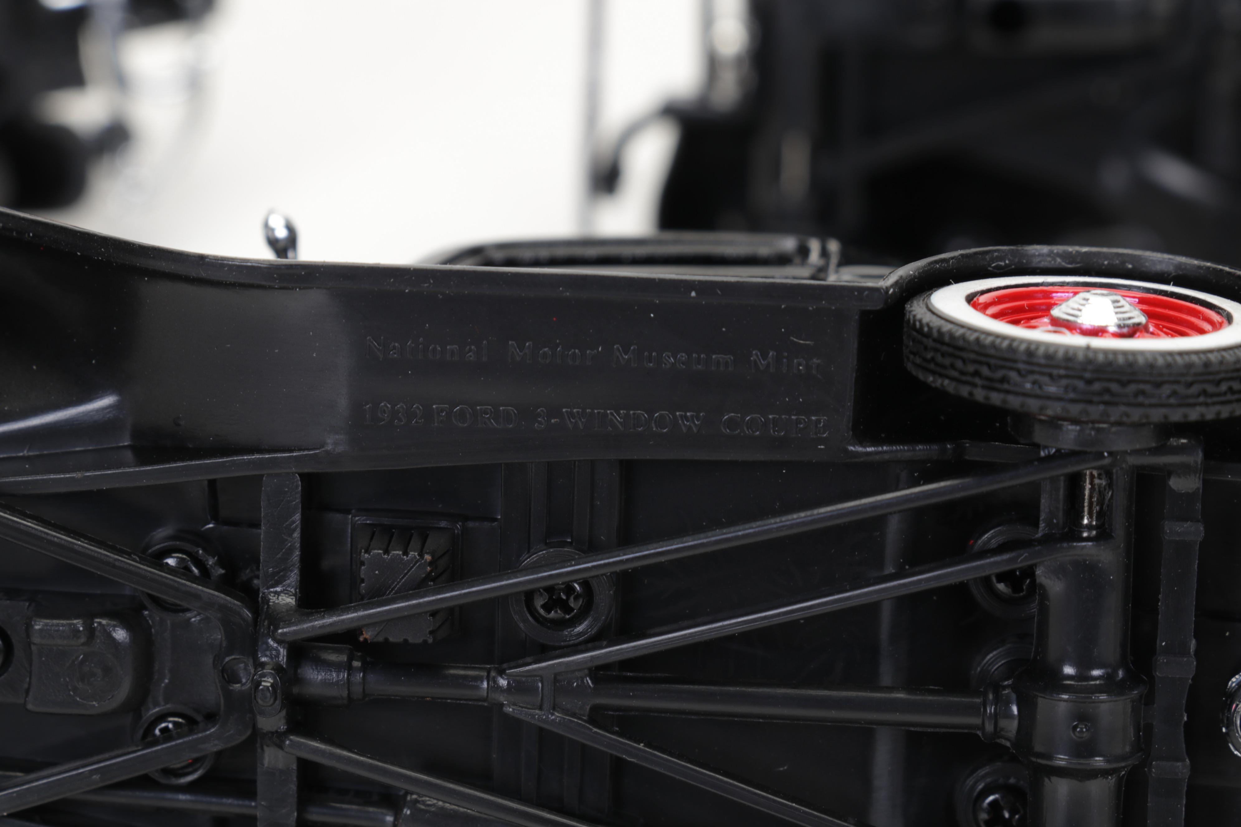 32 Diecast Metal and Plastic Vintage Car Models