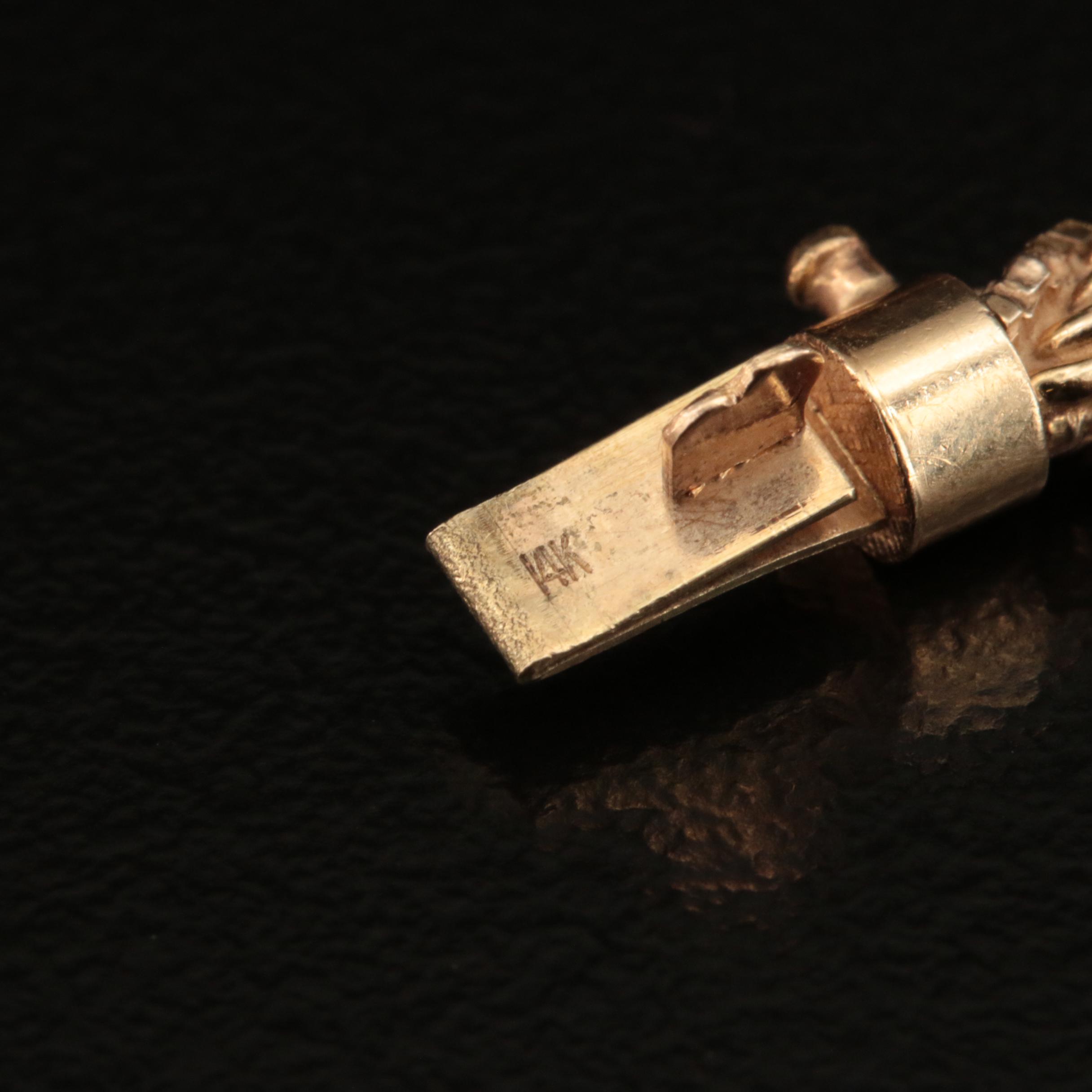 14K Rope Chain Necklace and Bracelet